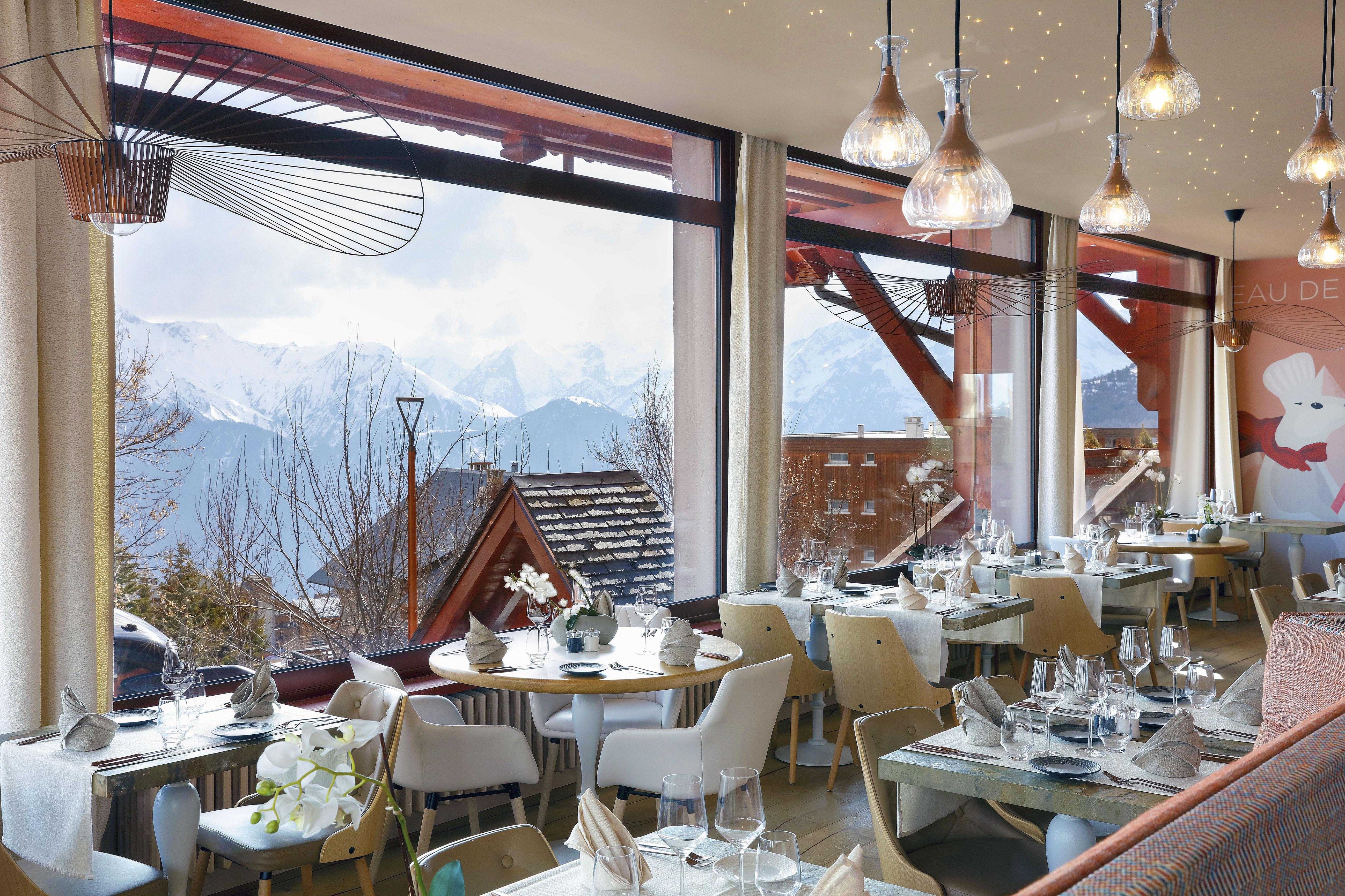 L’un des meilleurs restaurants d’Alpe d’Huez © Le restaurant Espérance au Grandes Rousses Hotel & Spa