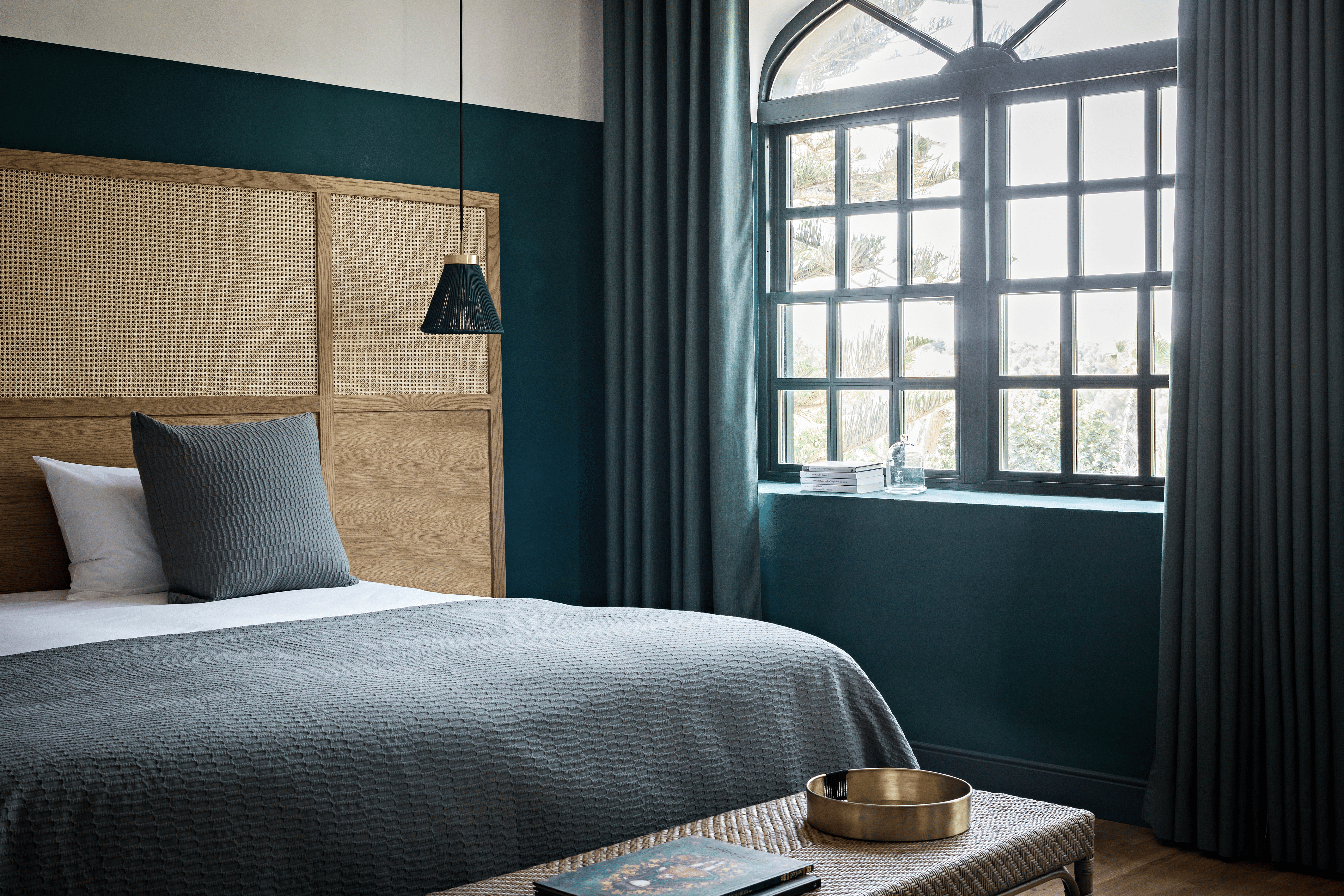 Une chambre de l’hôtel de luxe © Yann Deret 