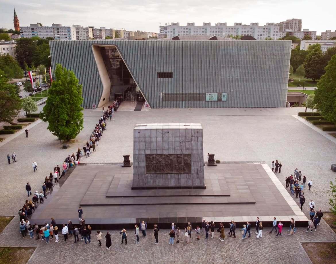 Facade du musée © Polin Museum