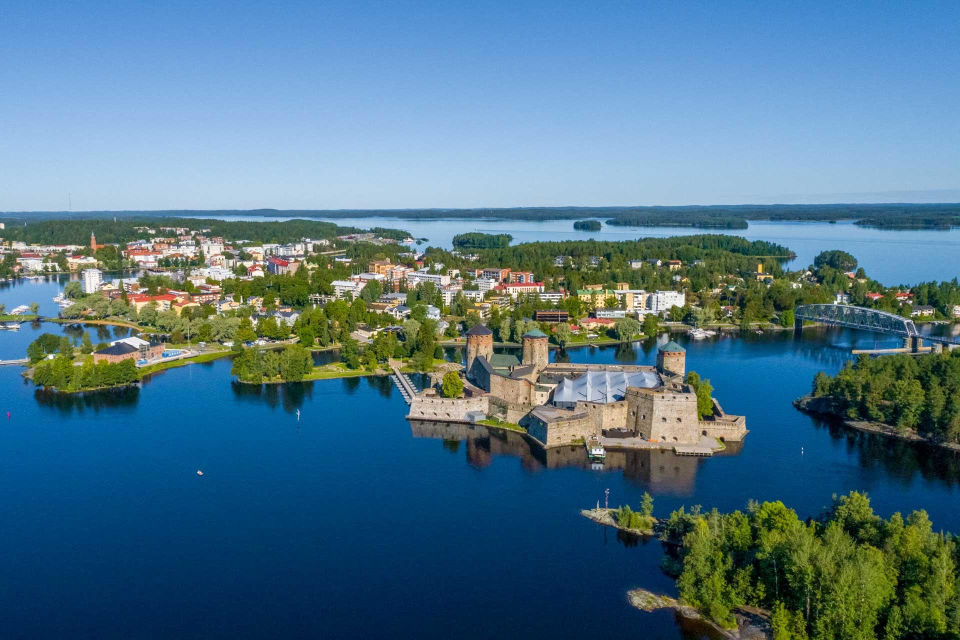 Un vrai archipel urbain © Visit Savonlinna