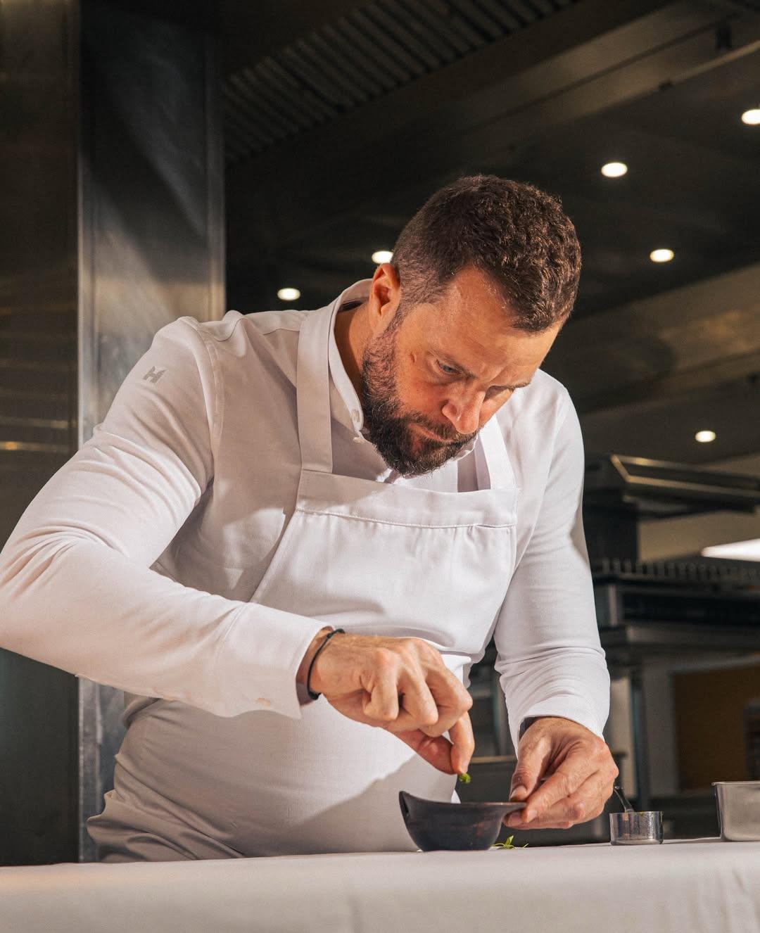 Le Chef du restaurant Louison, Florent Pietravalle © Château La Coste