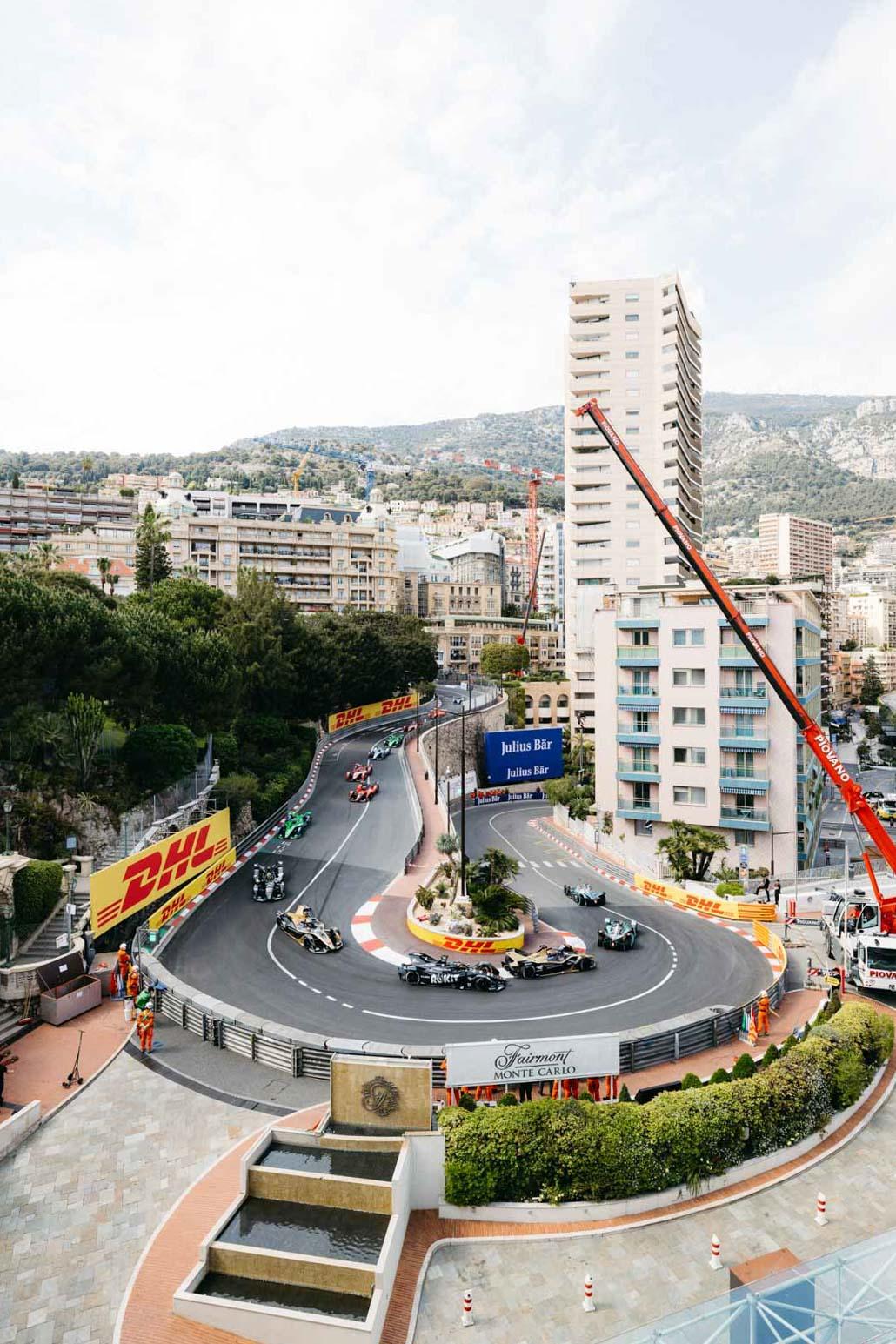 Le virage en épingle à cheveux du circuit Formula E, Fairmont ALL © Teddy Morellec