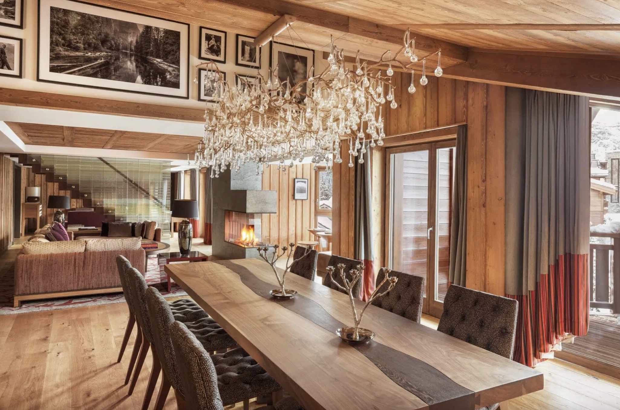 L’Appartement des Neiges © Fouquet’s Courchevel