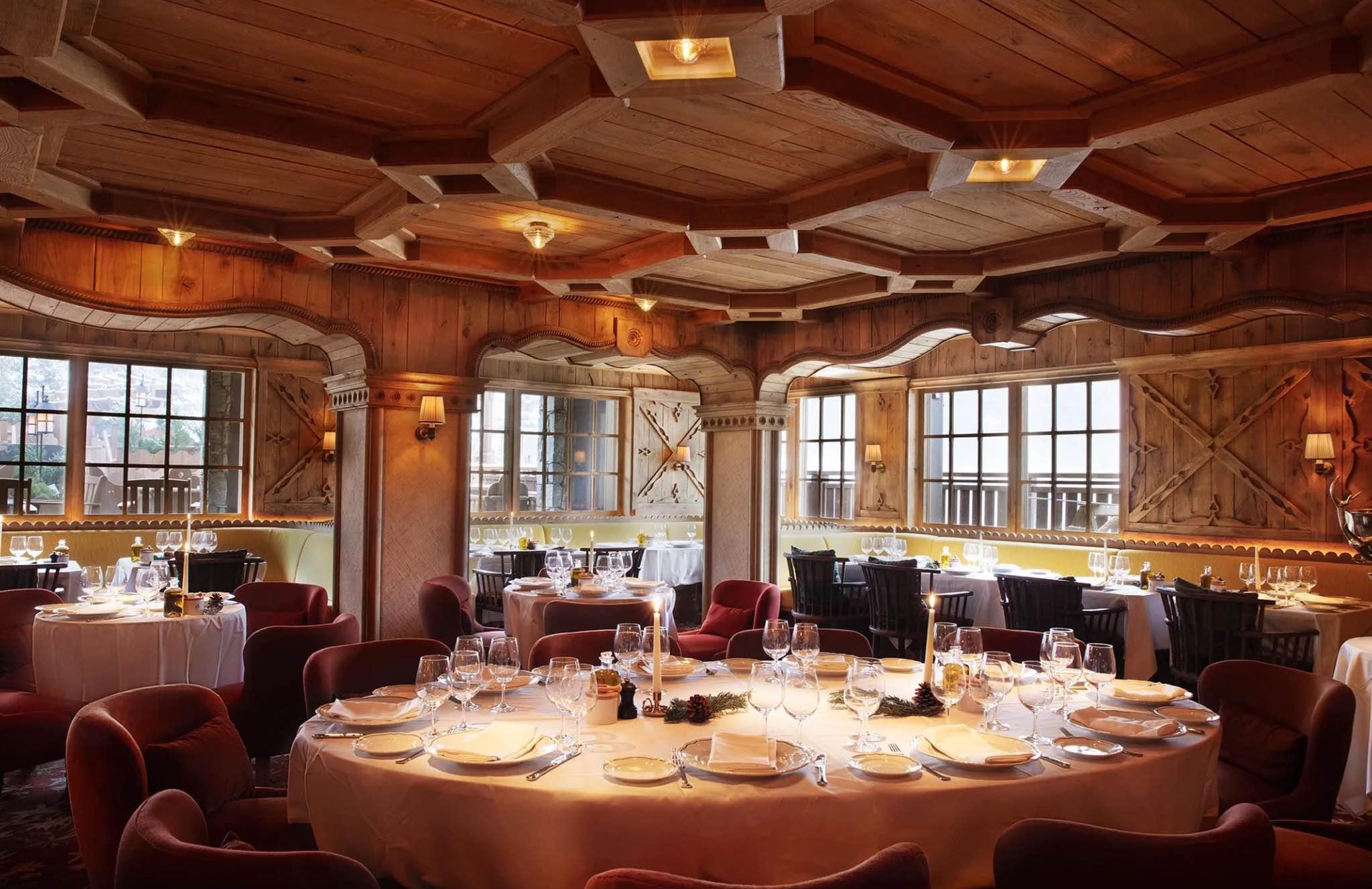 Le restaurant Loulou © Fouquet’s Courchevel