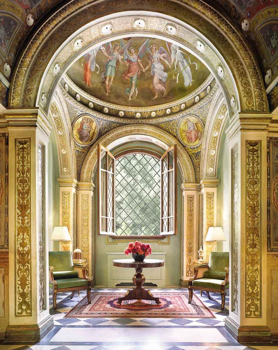 Four Seasons Hotel Firenze | Le décor fastueux se décline partout dans l’hôtel © Four Seasons Hotels & Resorts 