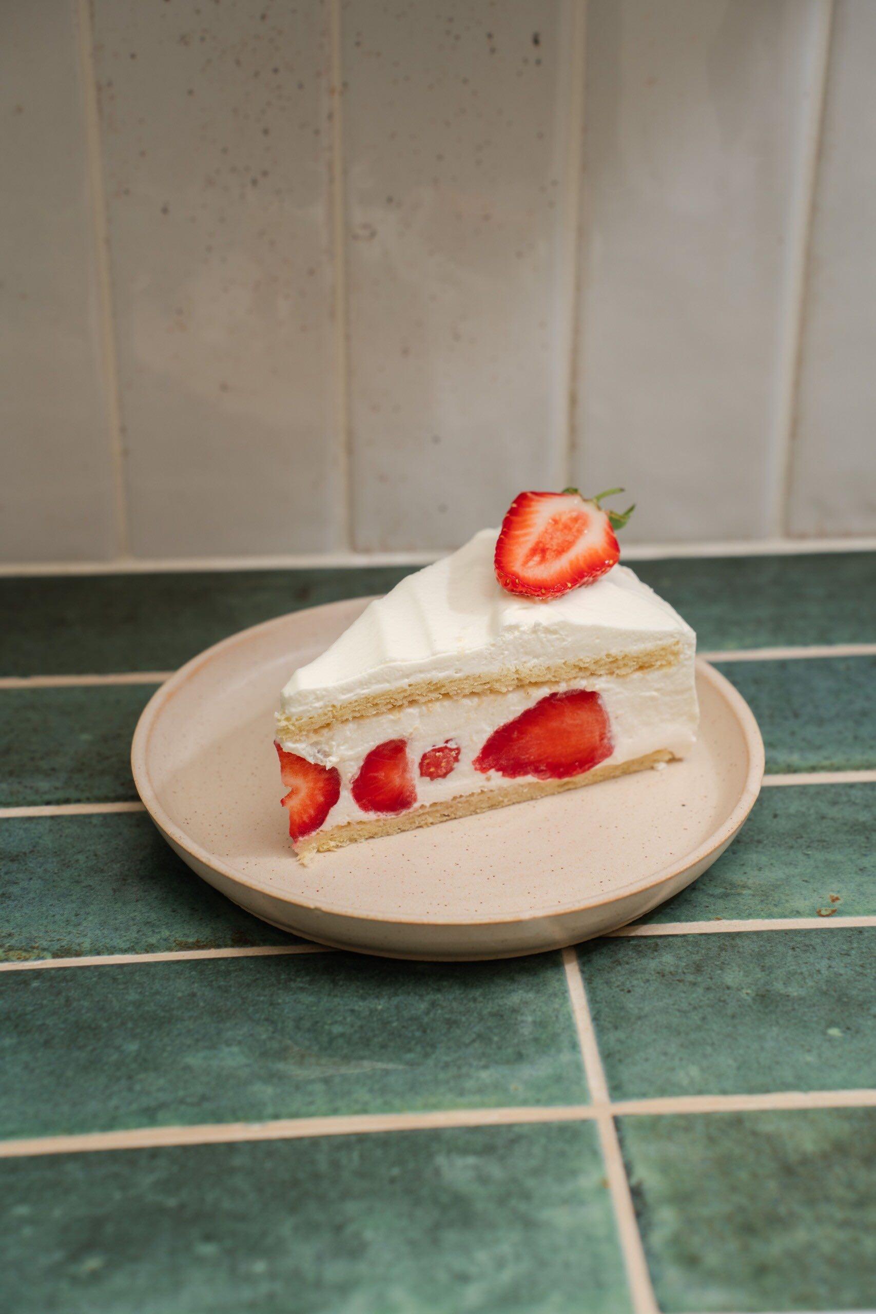 Le fraisier façon Japon de chez Ginko © Ginko pâtisserie