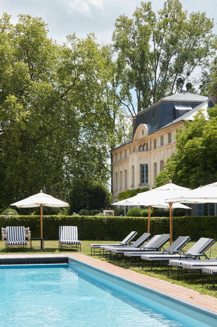 La piscine du Domaine de Primard © Gaëlle Le Boulicot