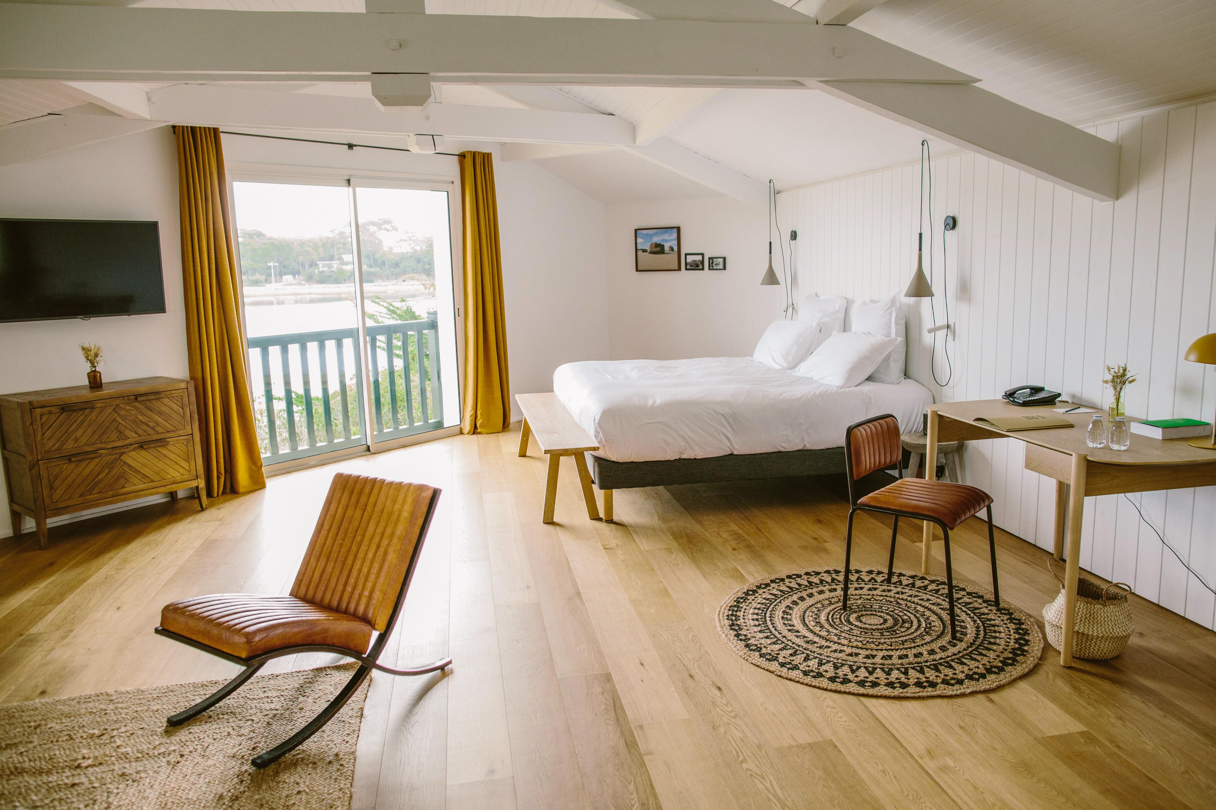 Une chambre dans l’hôtel © Celine Hamelin 