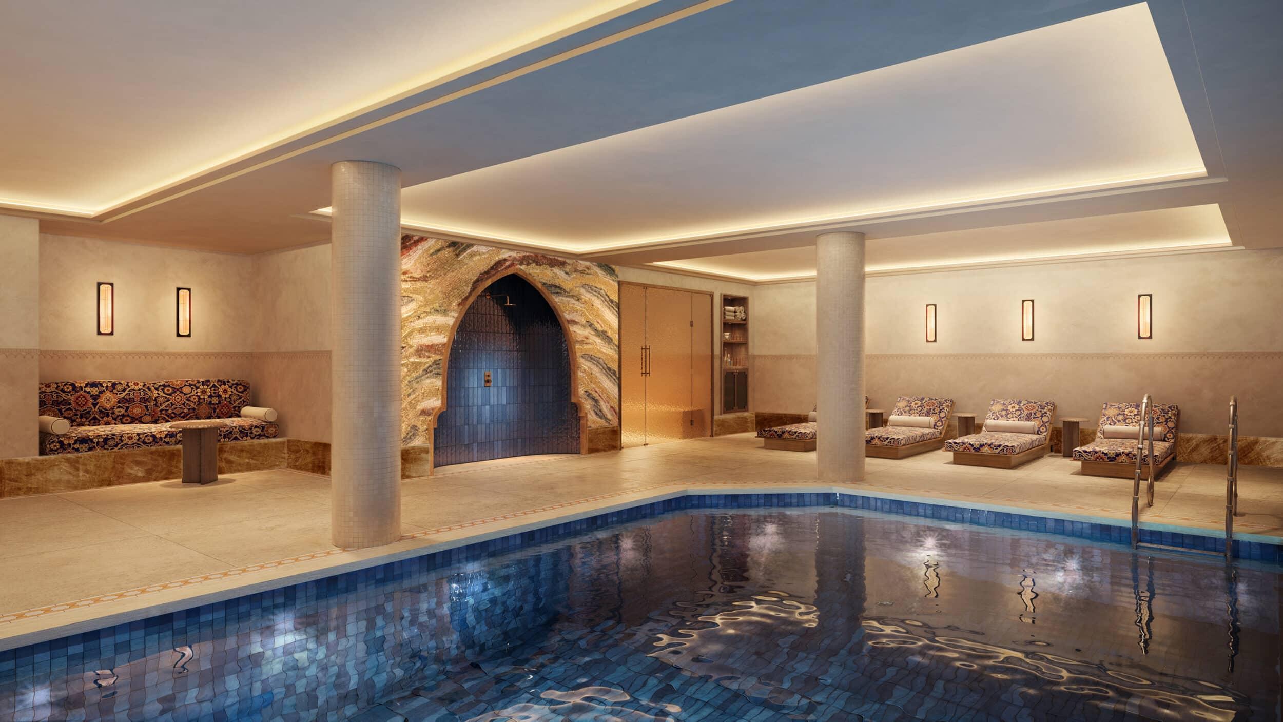 Piscine Saint Roch Courchevel © Saint Roch
