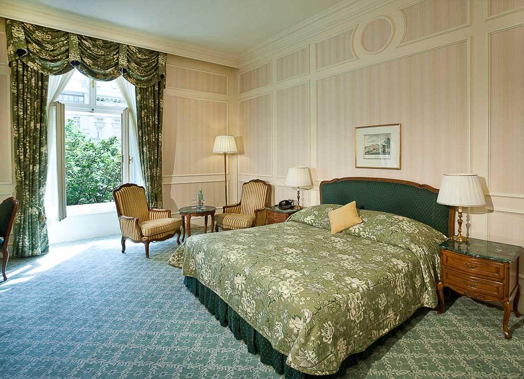 Les Deluxe Rooms permettent de profiter de plus d’espace pour à peine plus cher | © Grand Hotel Wien