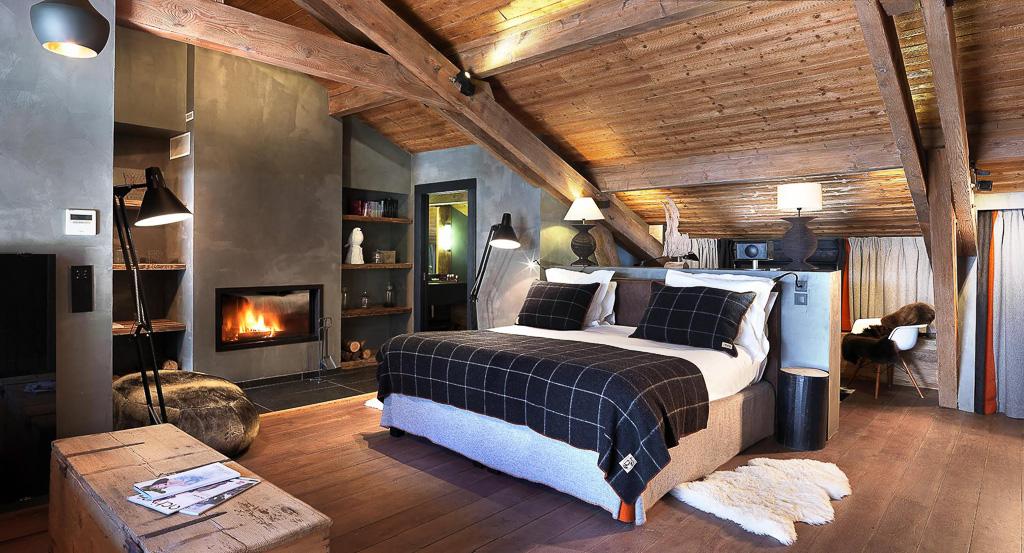 La splendide Suite Royale de l’hôtel, le summum du luxe au M | © M de Megève