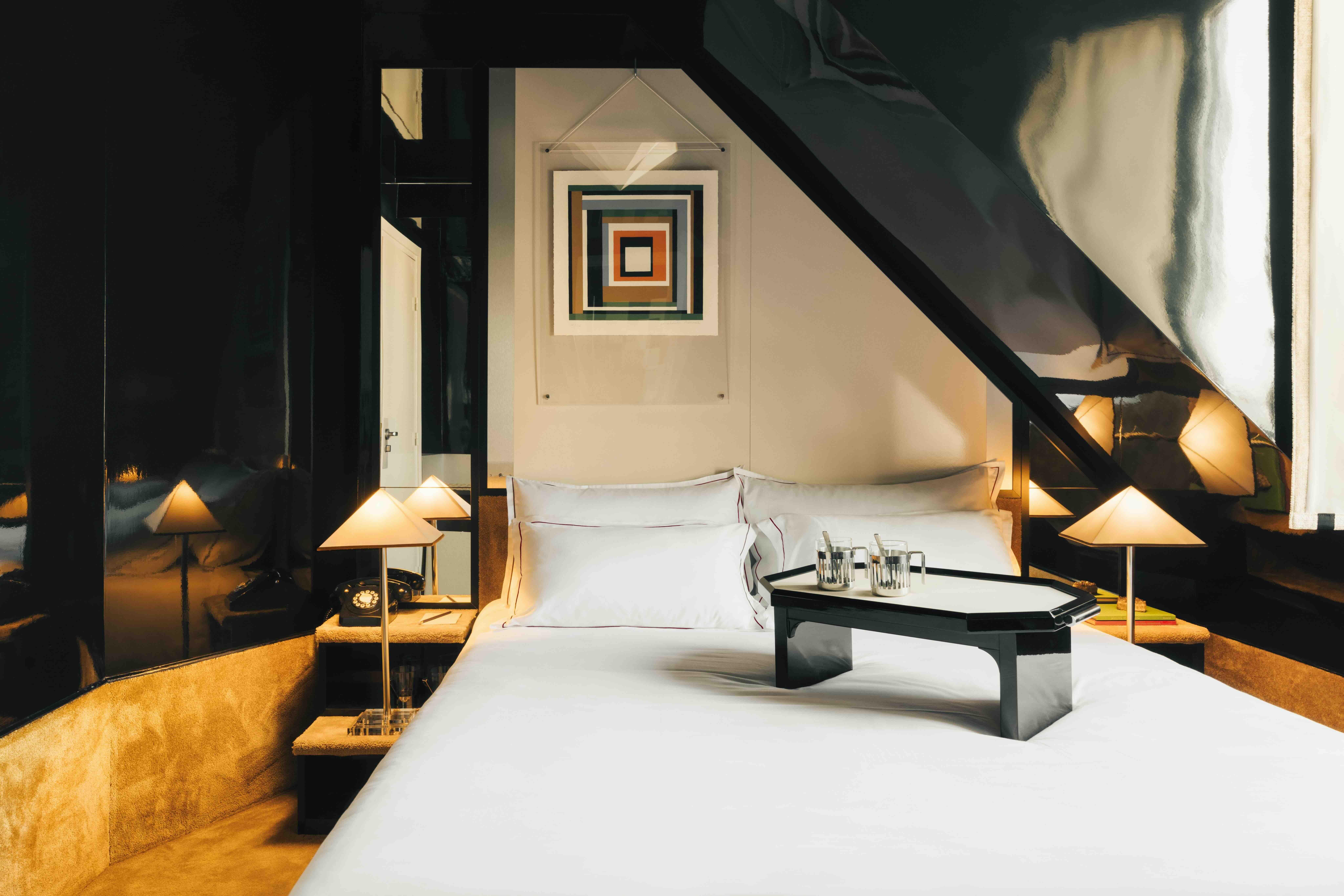 Le style de Necchi Architecture à l’hôtel Château d’eau © Ludovic Balay