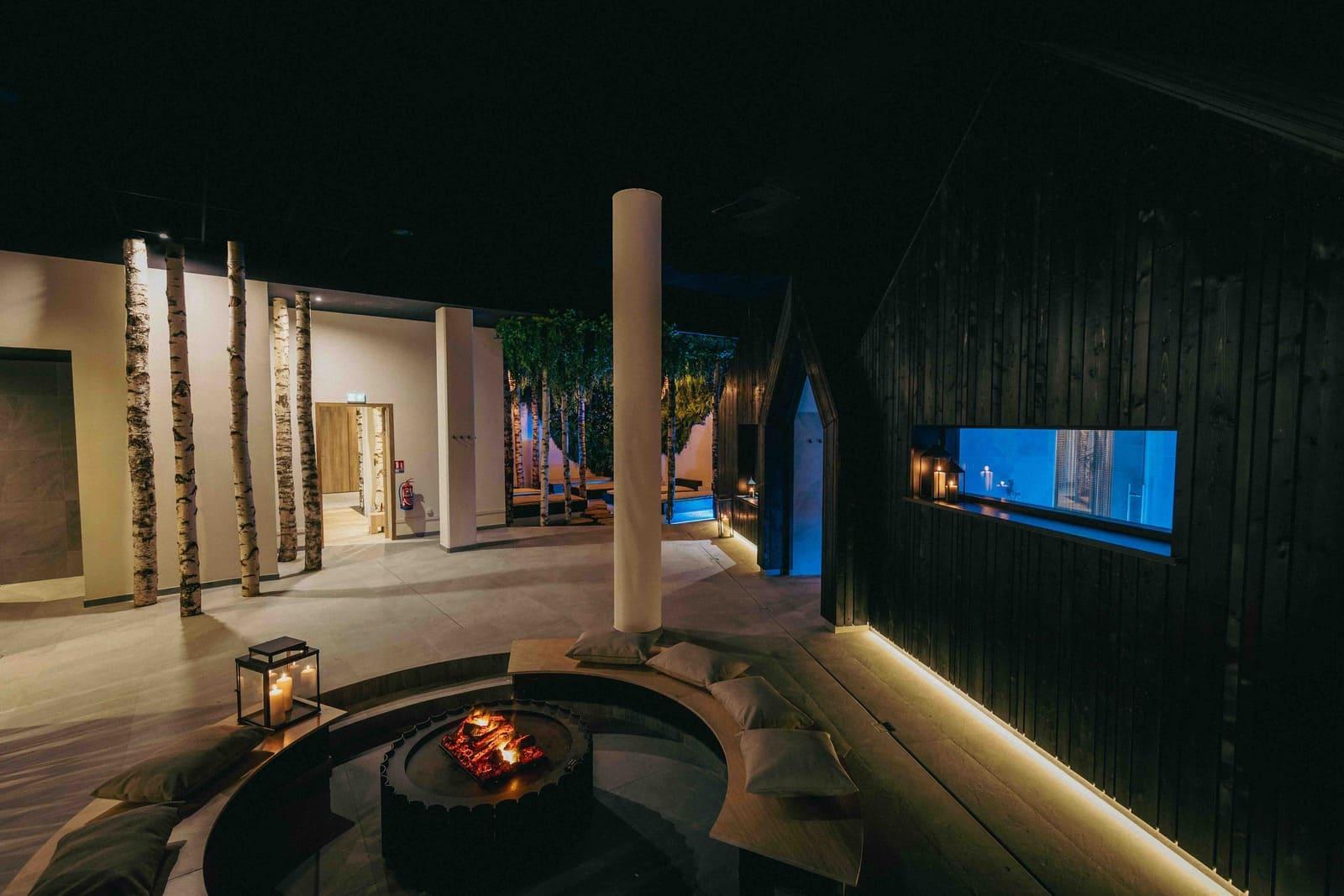 L’immense spa de l’hôtel en Bretagne © Hôtel Roi Arthur 
