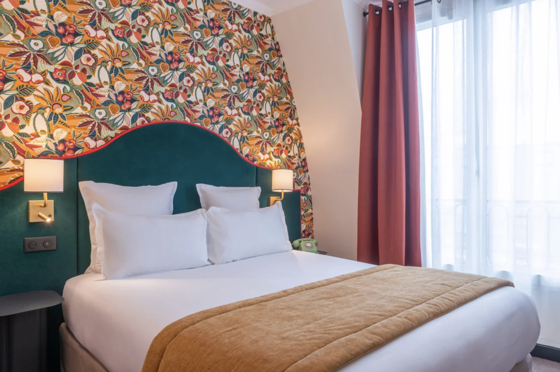 Une des chambres de l’hôtel © Hôtel Brittany