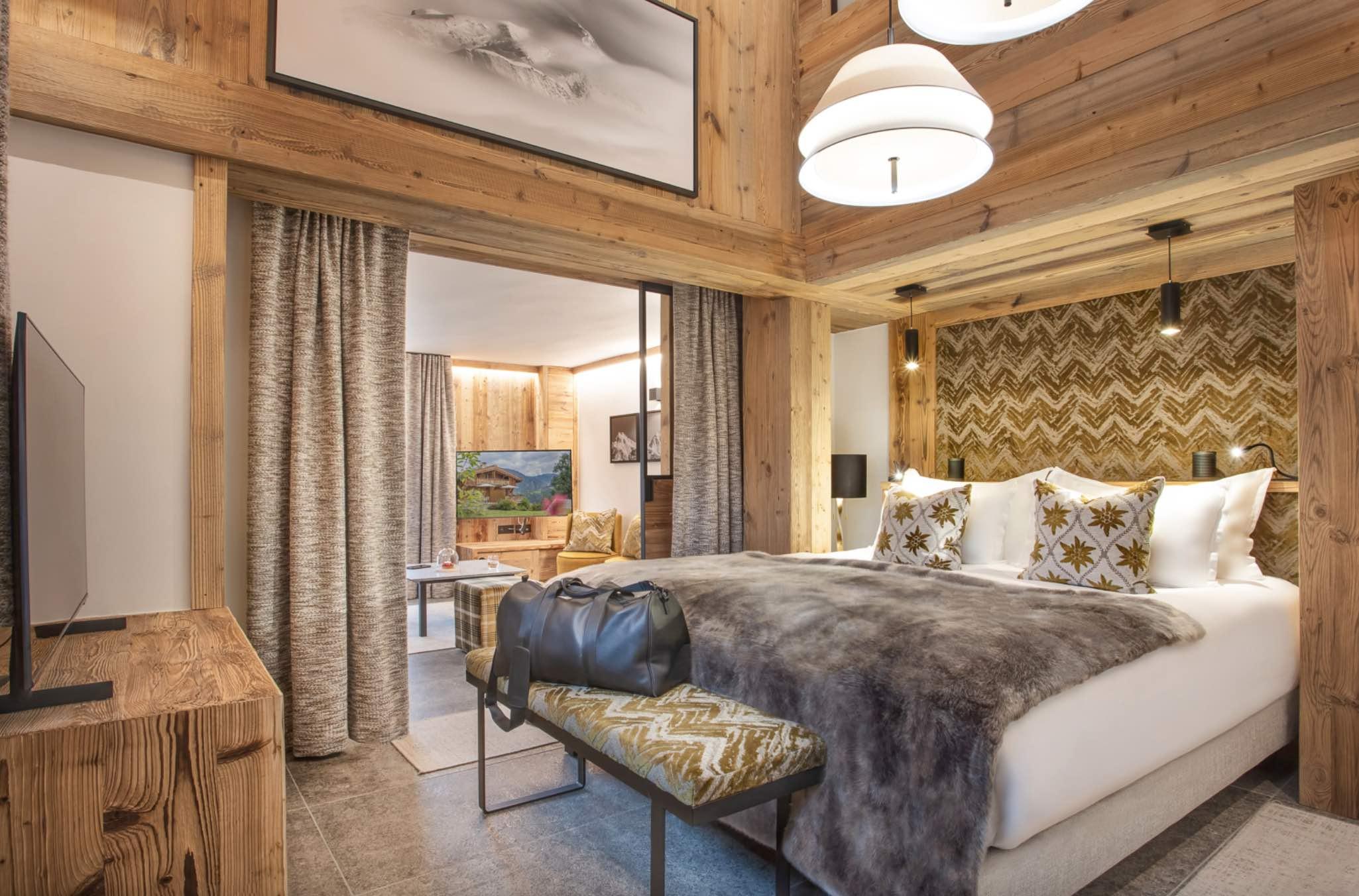 Une des suites de l’hôtel © Hôtel Armancette