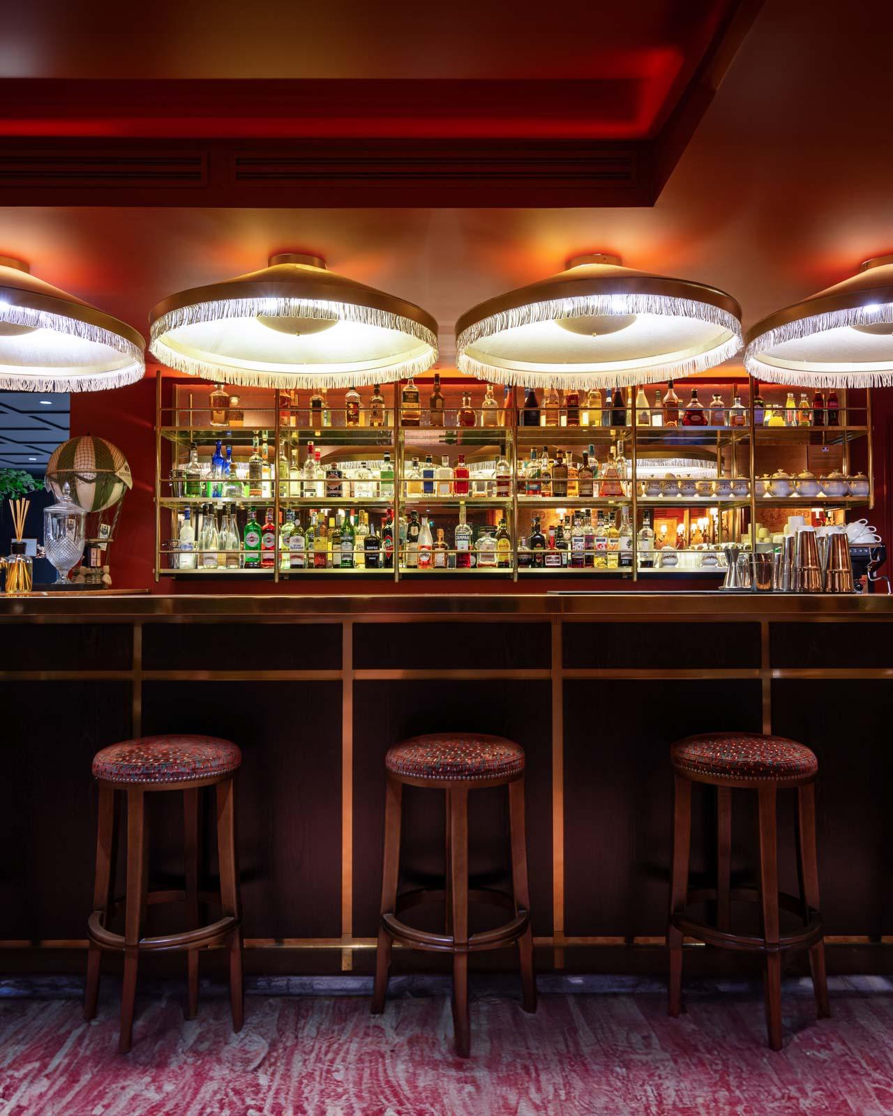 Bar à cocktail © Hôtel & Spa Napoléon Fontainebleau 