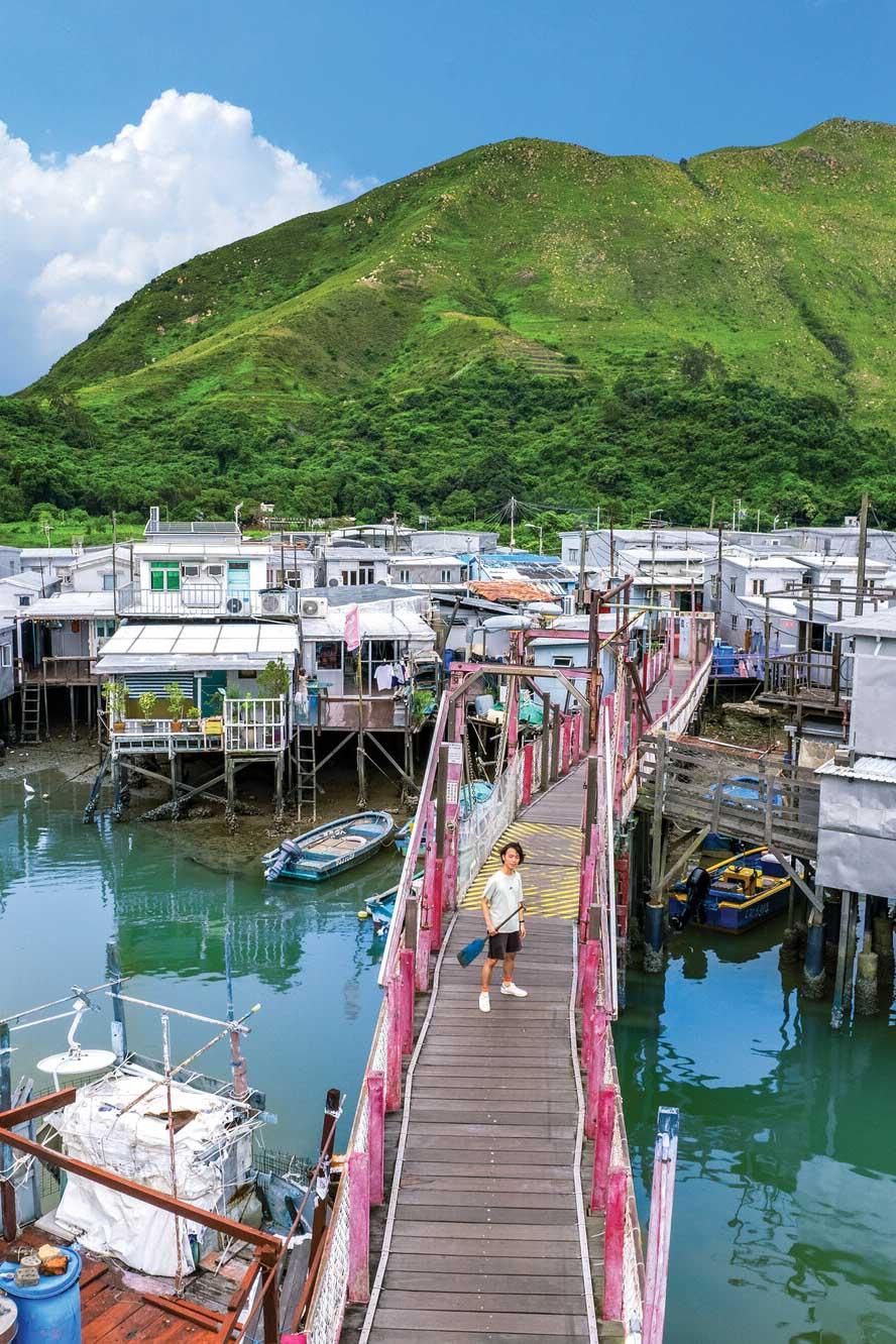 Le village de pêcheur à Tai O © HKTB