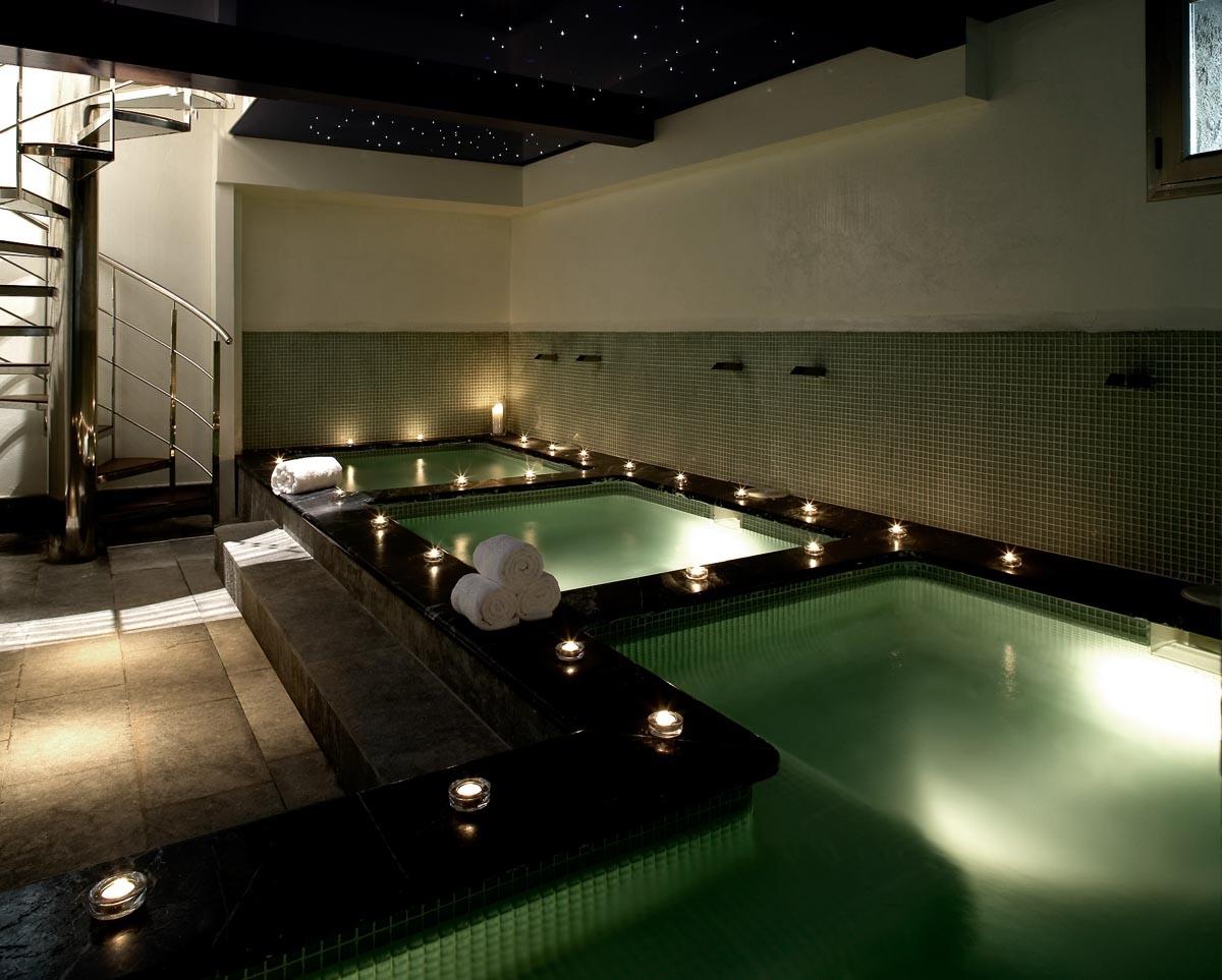 L’espace bien-être de l’hôtel © Palacio del Bailio 