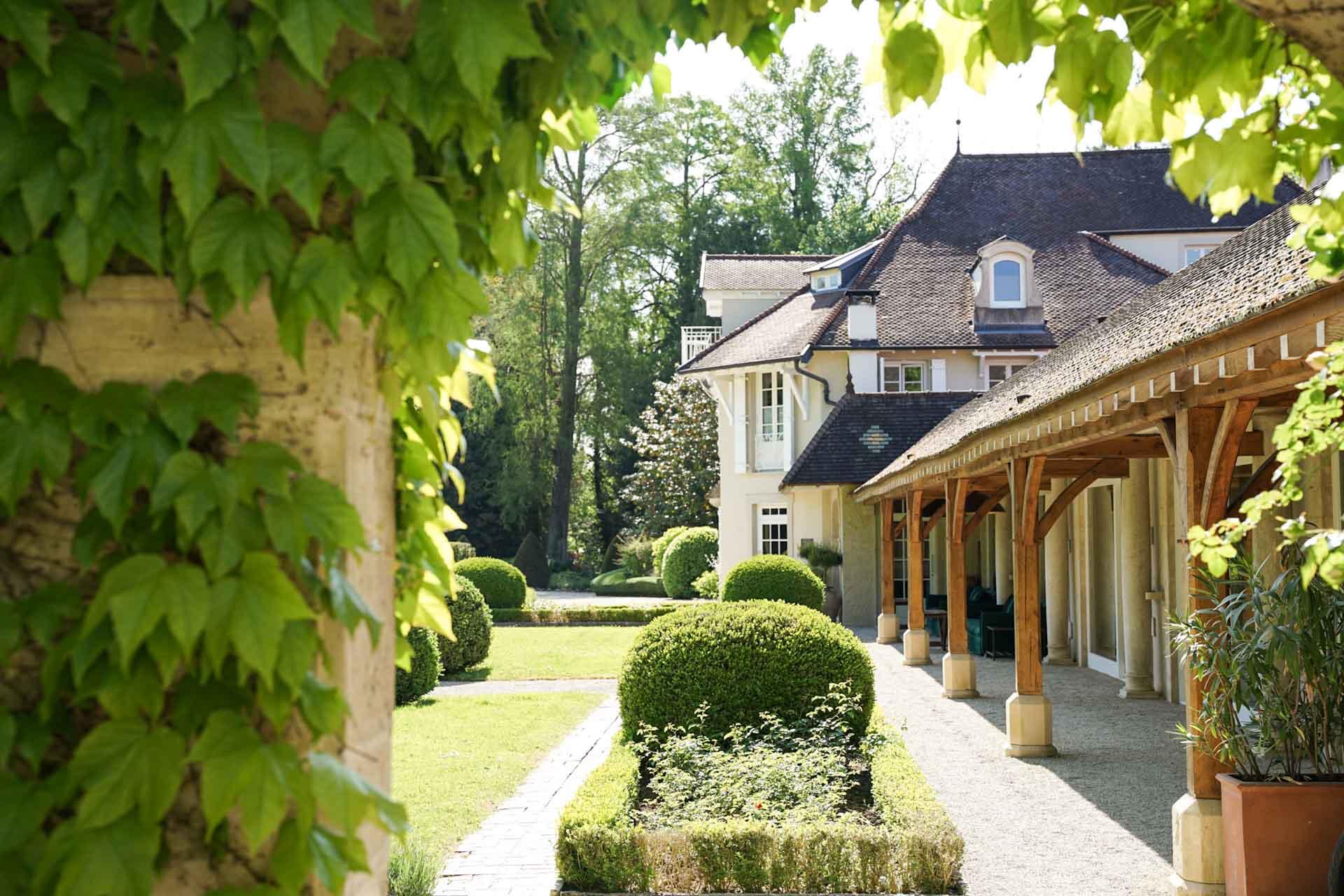 Le jardin de l’hôtel © Maison Kalos 