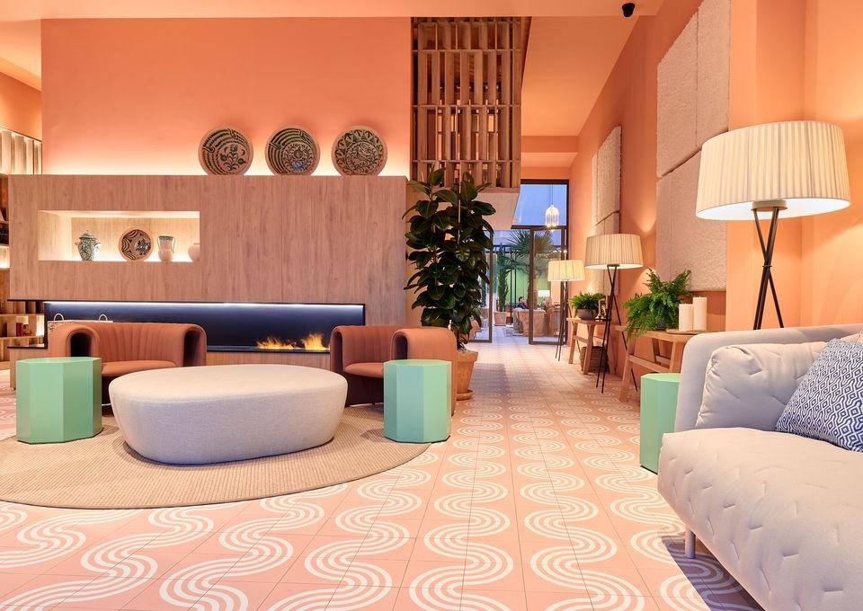 Le lobby de l’hôtel de luxe Luna Granada Centro © DR