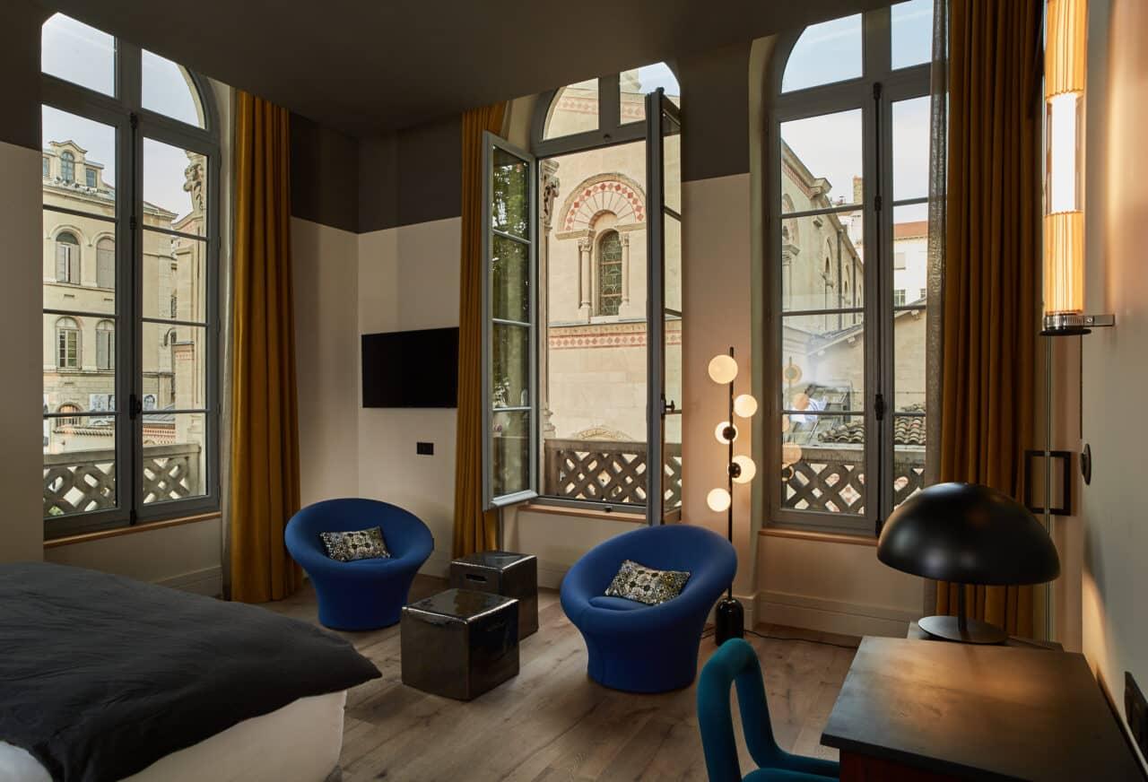 Une chambre de l’hôtel © Hôtel de l’Abbaye