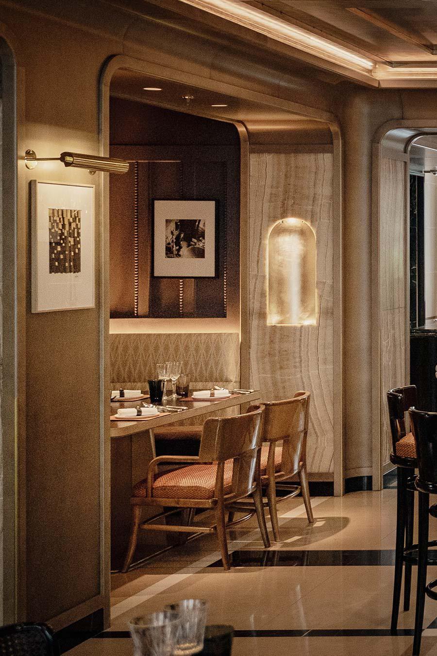 Nonos, le grill palace du chef Paul Pairet à l’Hôtel de Crillon  © Tristan Auer + Amaury Laparra