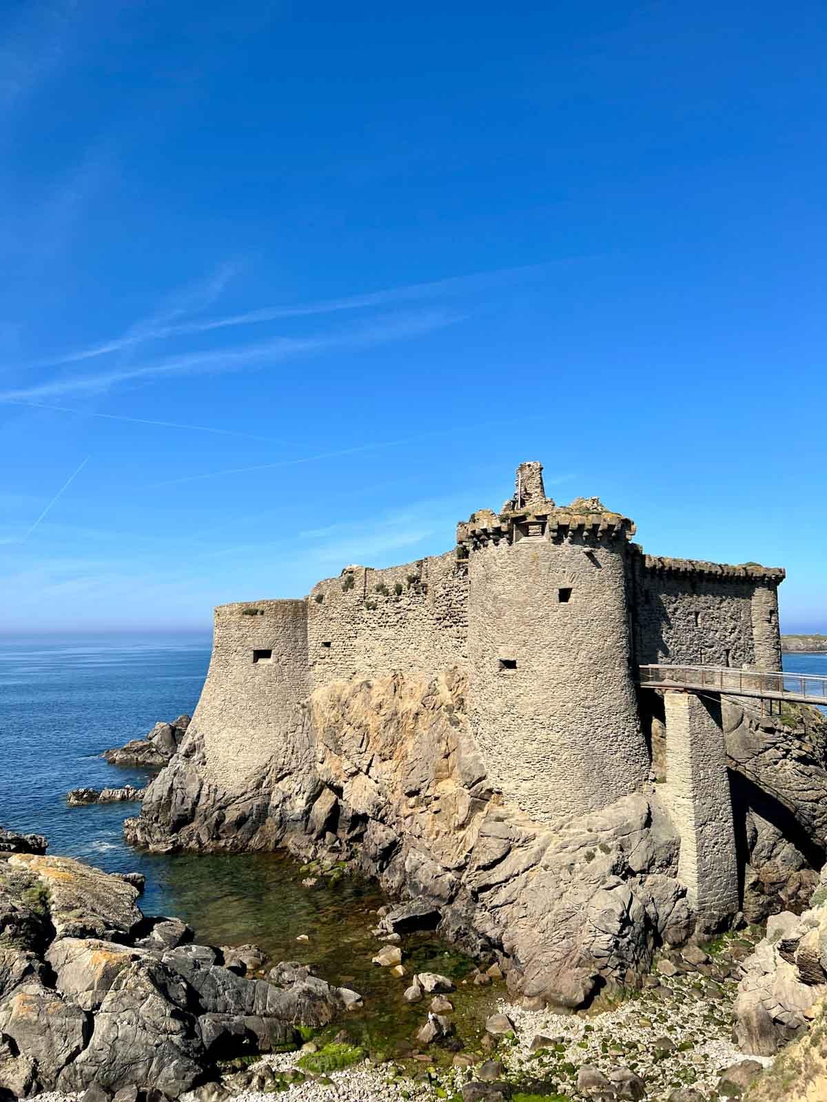 Le Vieux Château sur l’île d’Yeu © Pierre Gautrand|YONDER.fr