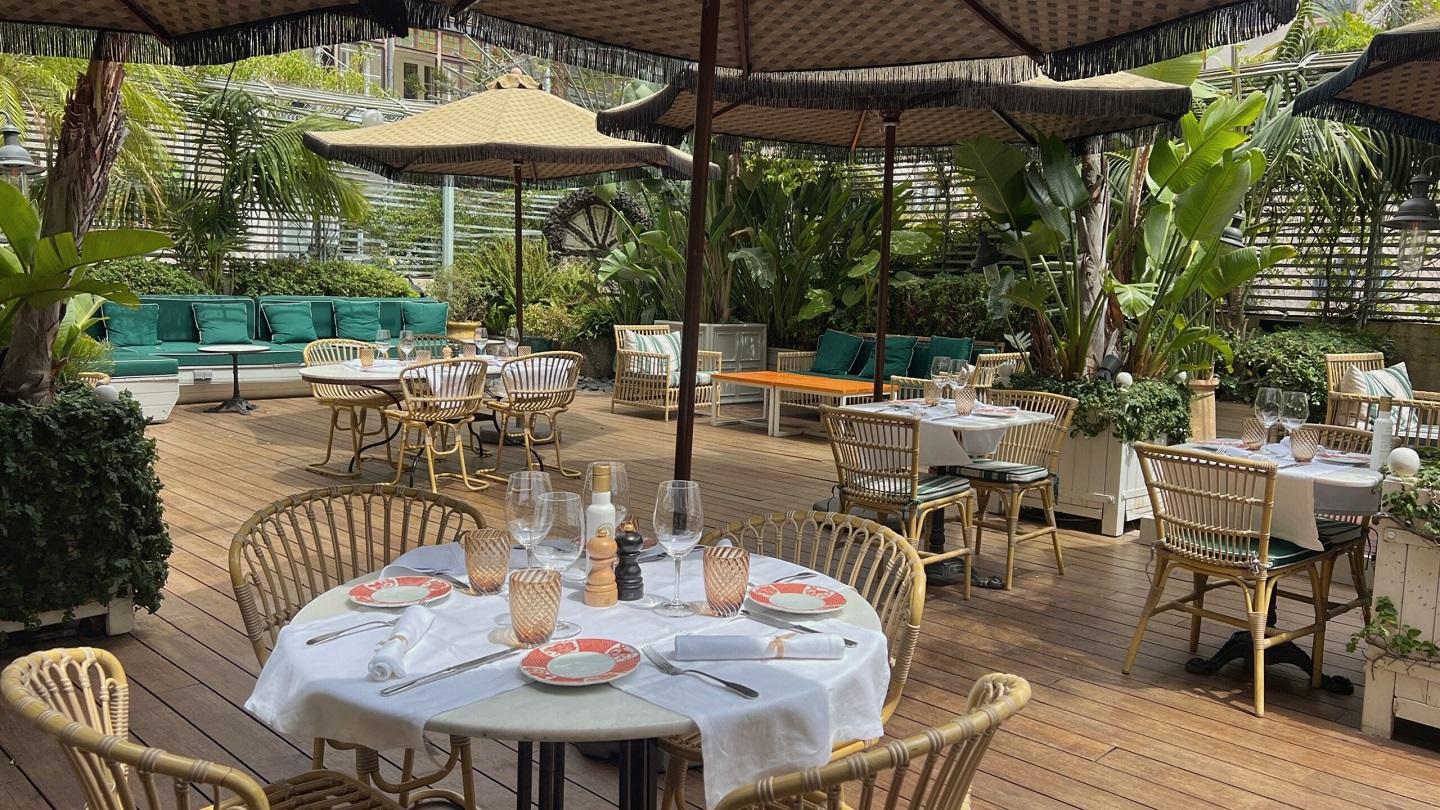 Terrasse © Cotton House Hotel