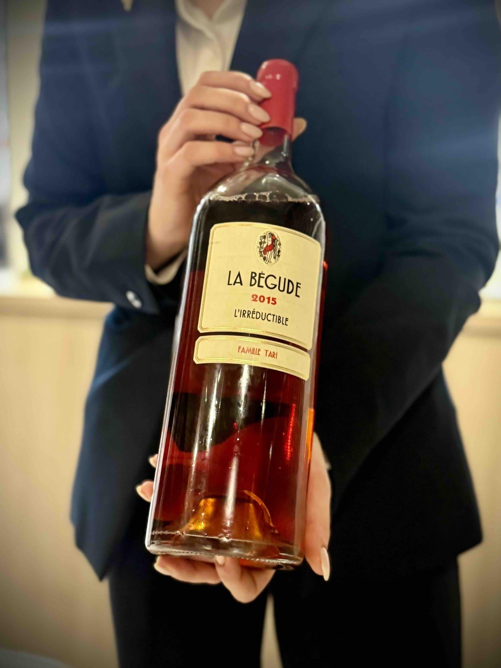 On sert à la Table du Castellet quelques vieux Bandol rosé millésimés d’exception © Emmanuel Laveran