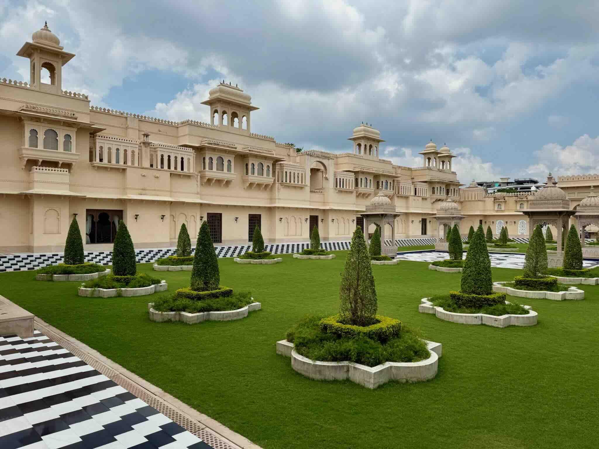 Arrivée à l’Oberoi Udaivilas Udaïpur