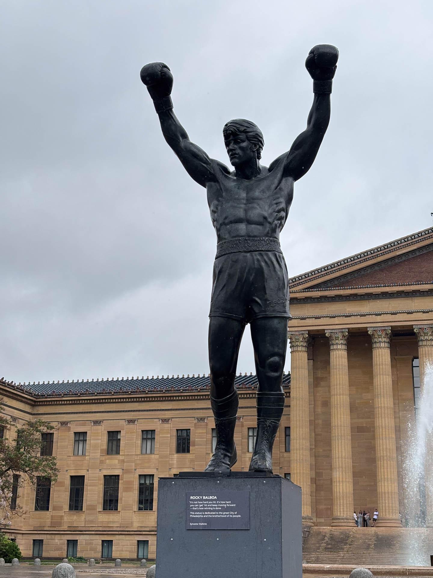 Statue de Rocky © Pierre Gautrand