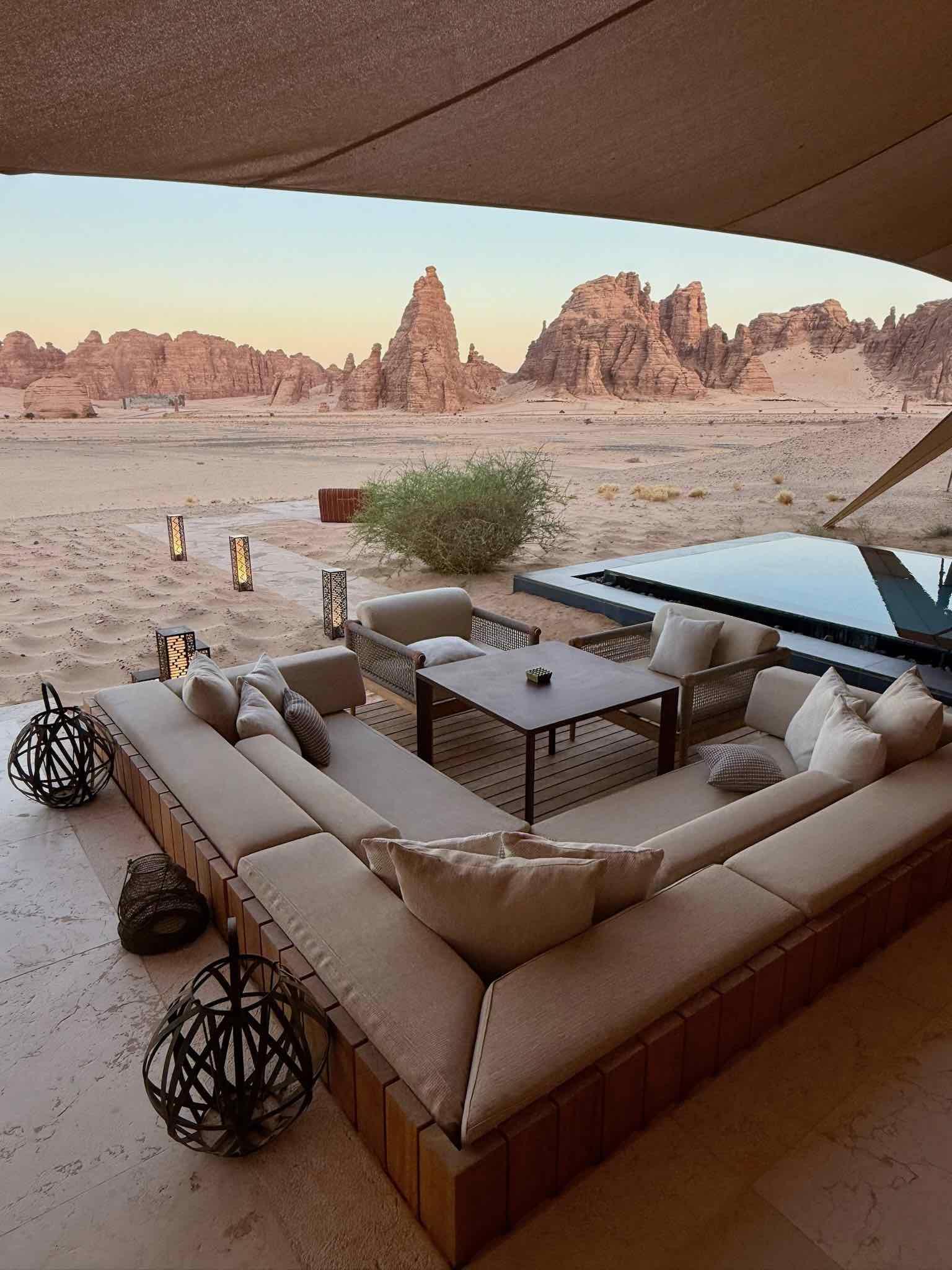 Tente de luxe au Banyan Tree AlUla © EL