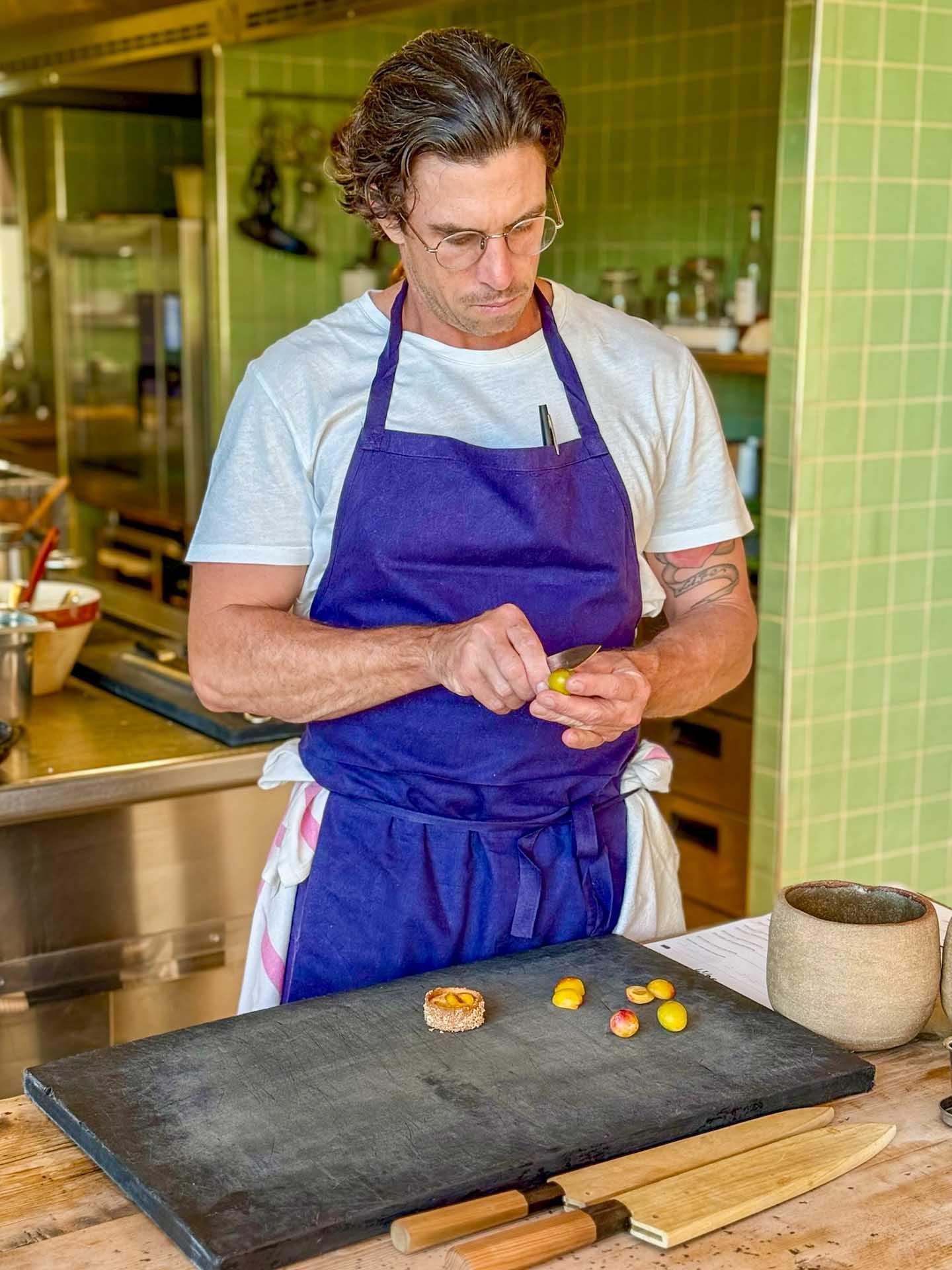 le chef James Henry