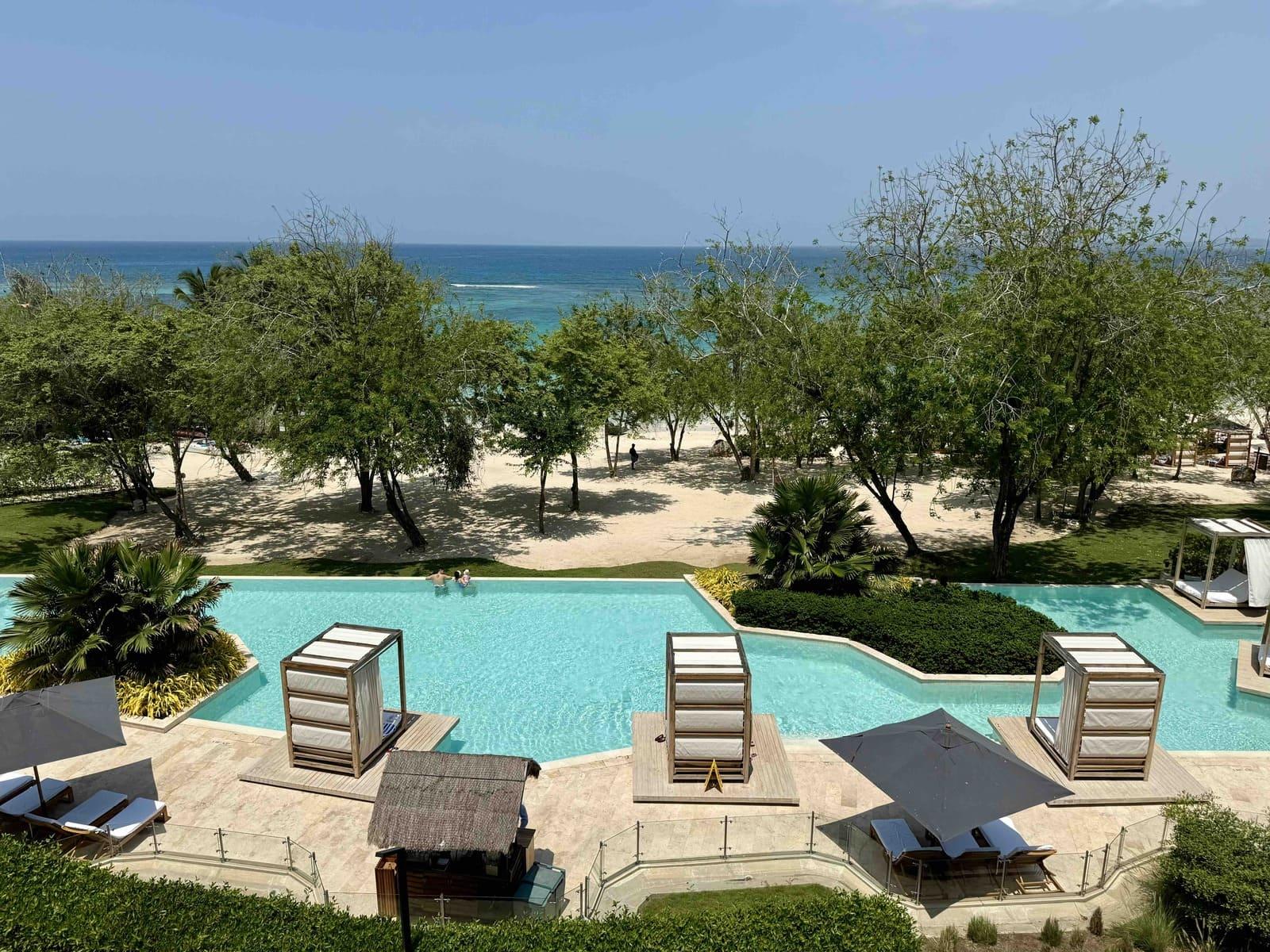 Vue sur la mer depuis la chambre au Sofitel Baru © Emmanuel Laveran