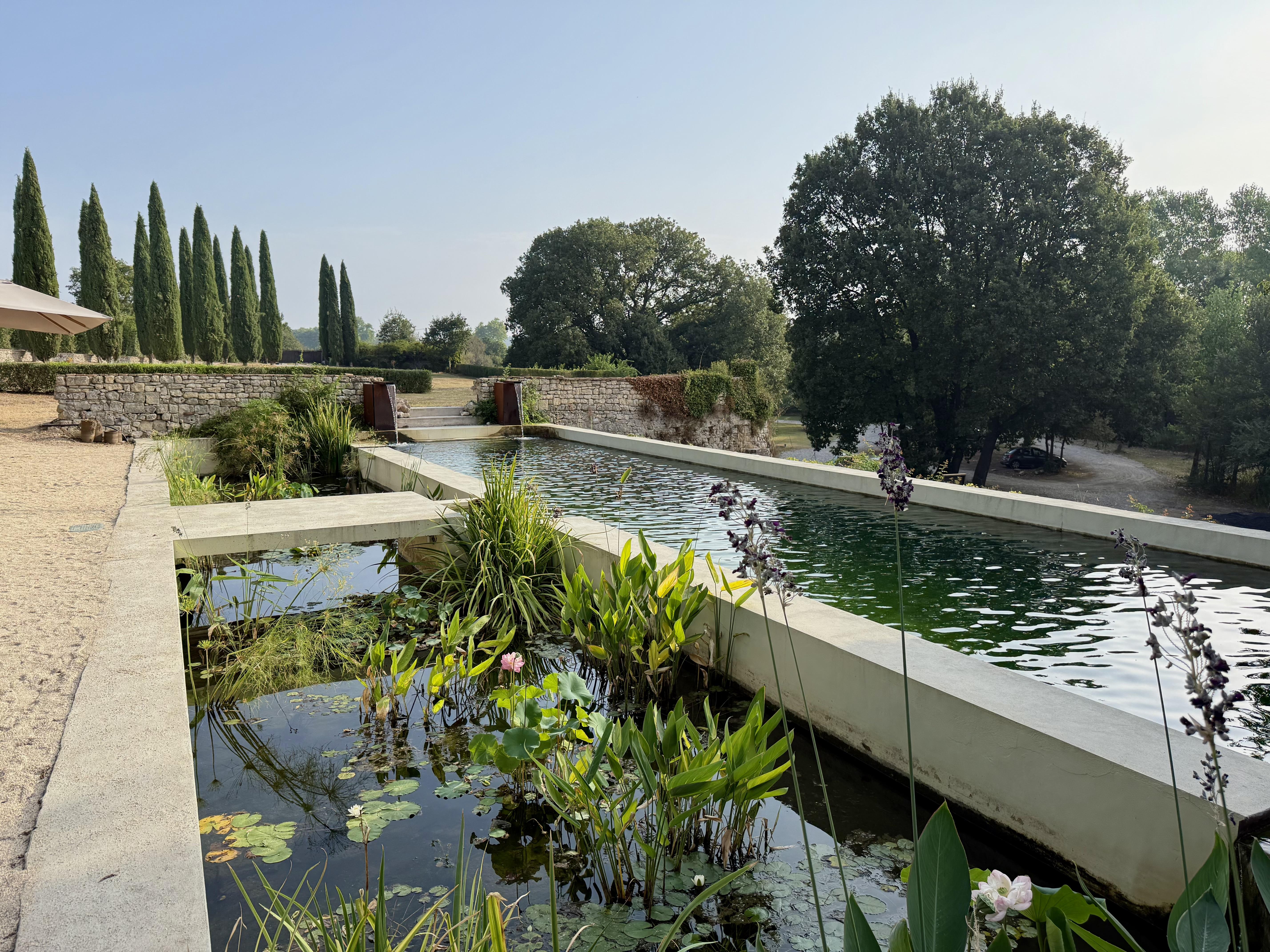 La piscine du Prieuré Saint-Nicolas © Emmanuel Laveran
