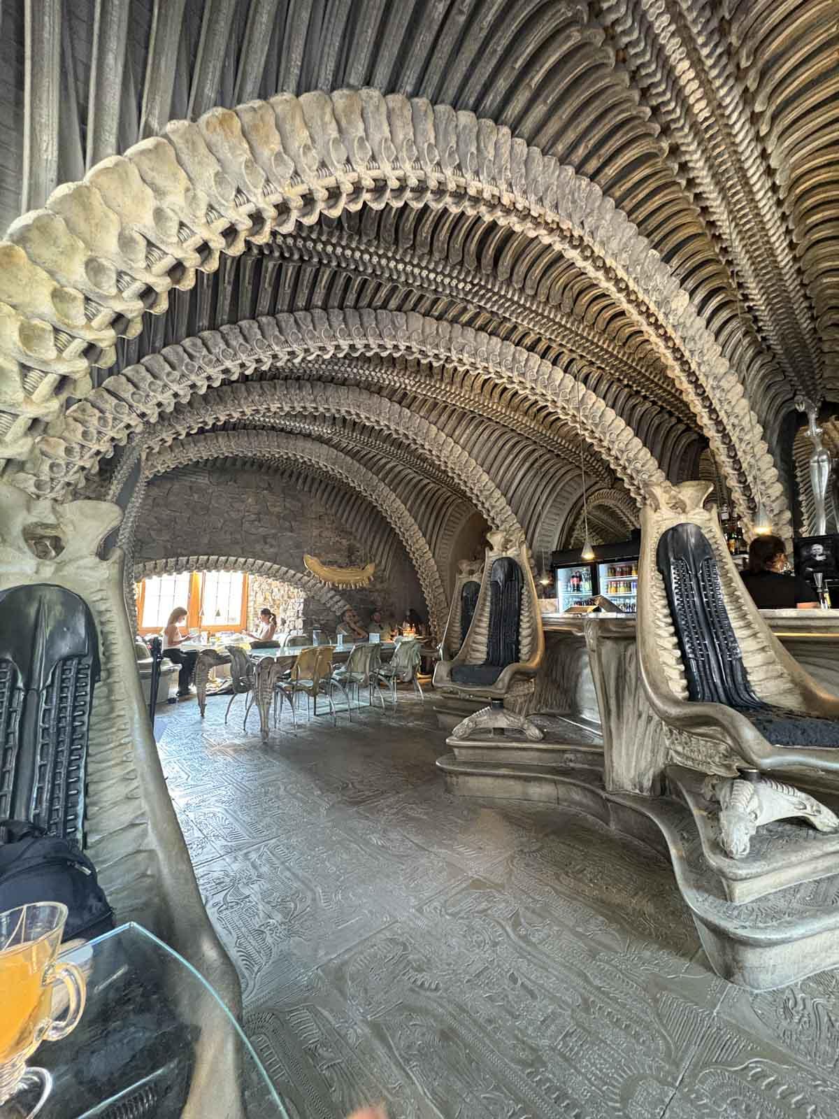 Le HR giger Museum à Gruyères 