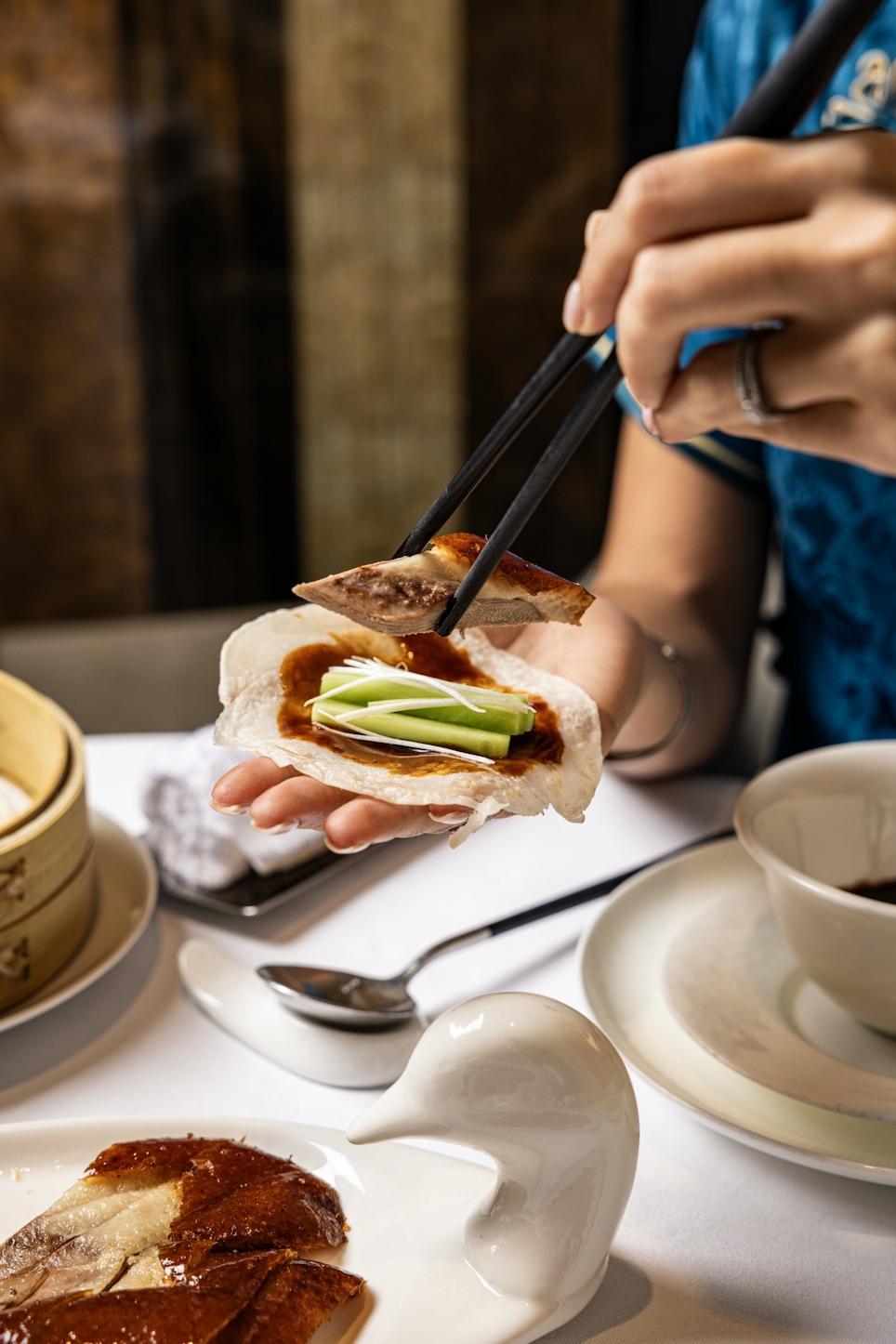 Le canard laqué, une des spécialités du restaurant © DR