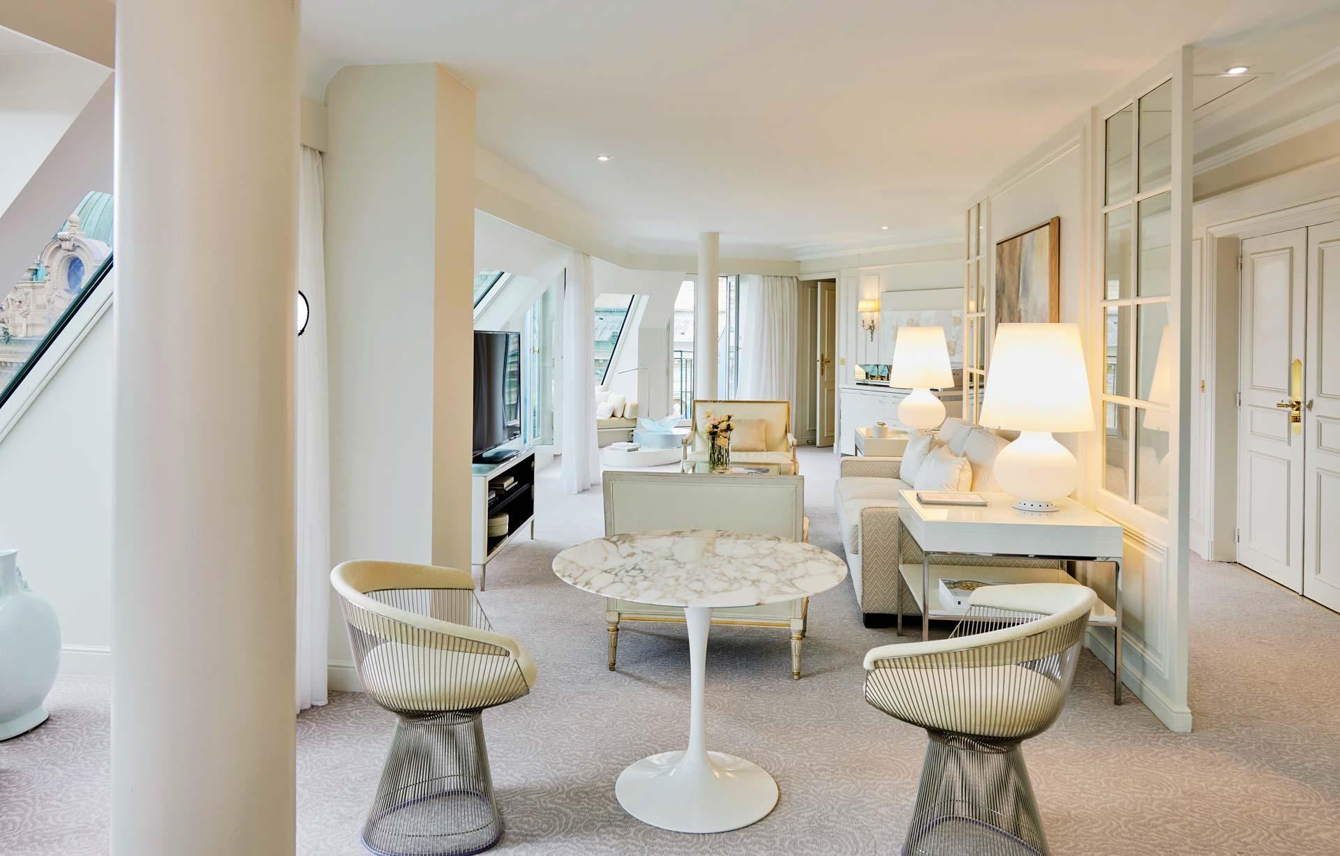 La suite Charles Garnier de l’InterContinental Paris le Grand © Eric Cuvillier