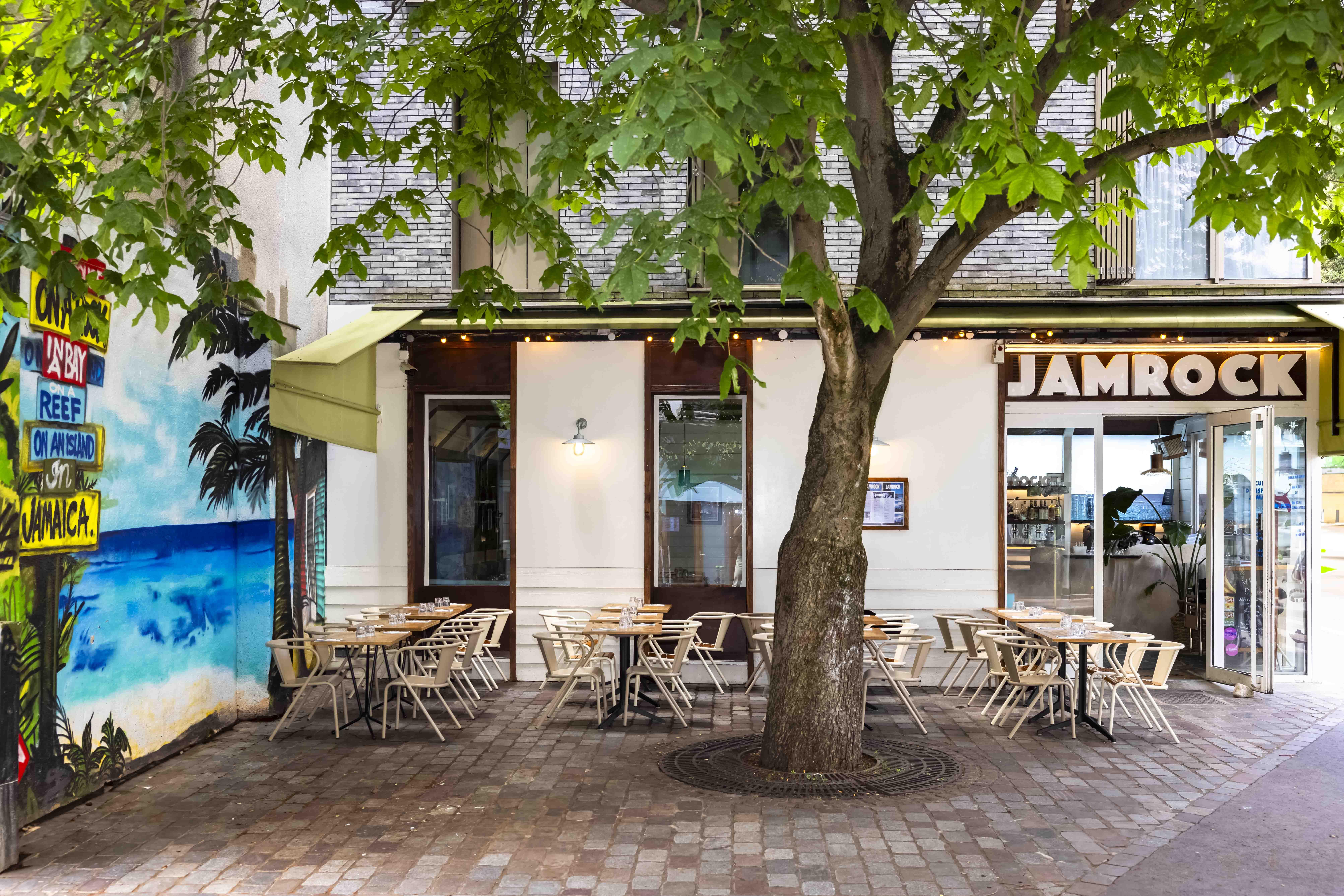 La terrasse du restaurant © Jamrock