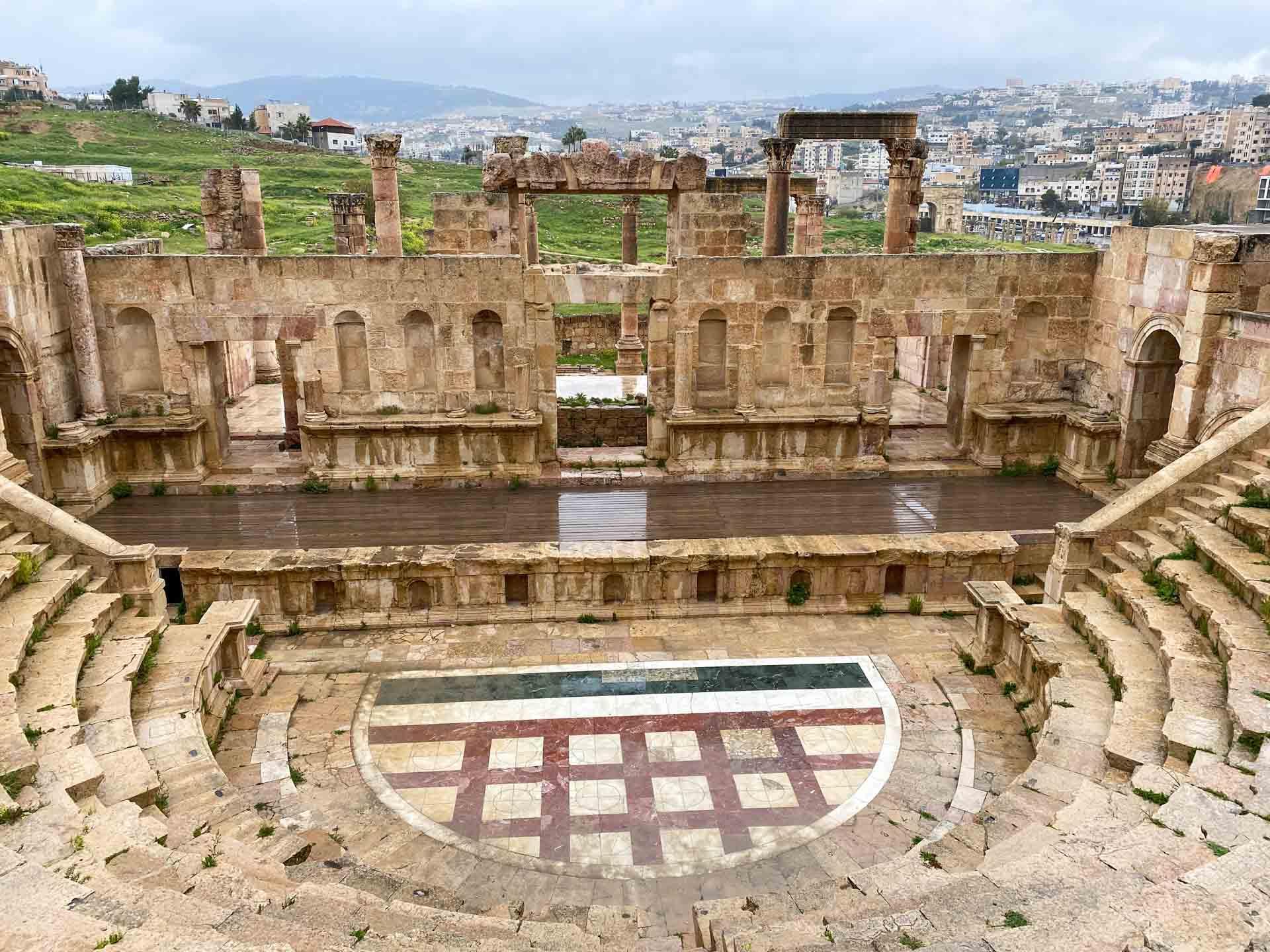 Amphithéâtre de Jerash © Mireille Gignoux