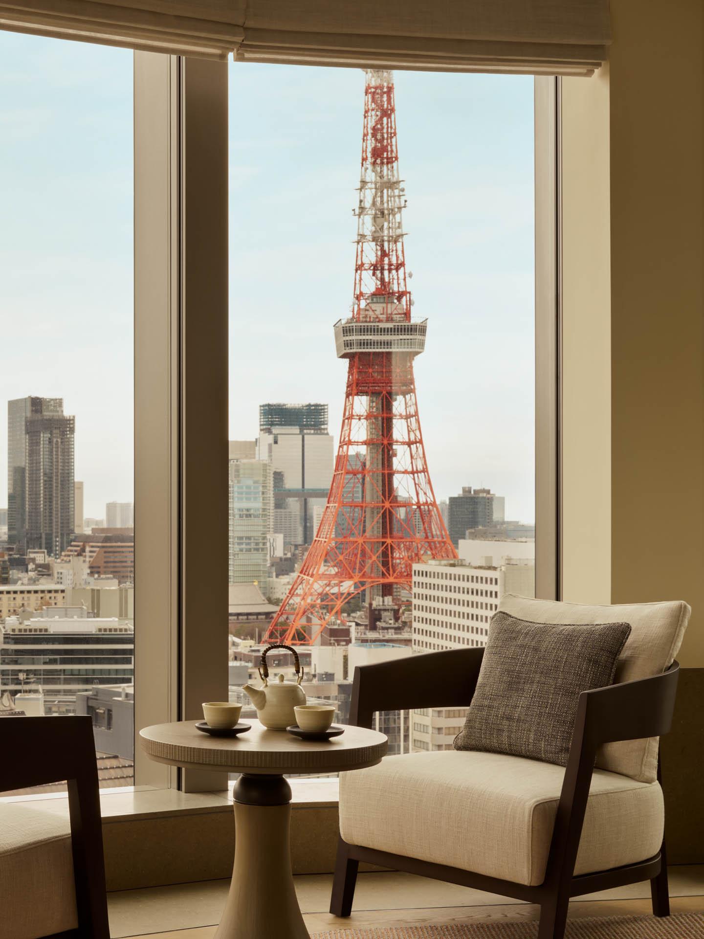 Janu Tokyo, l’hôtel le plus chic de la capitale nippone