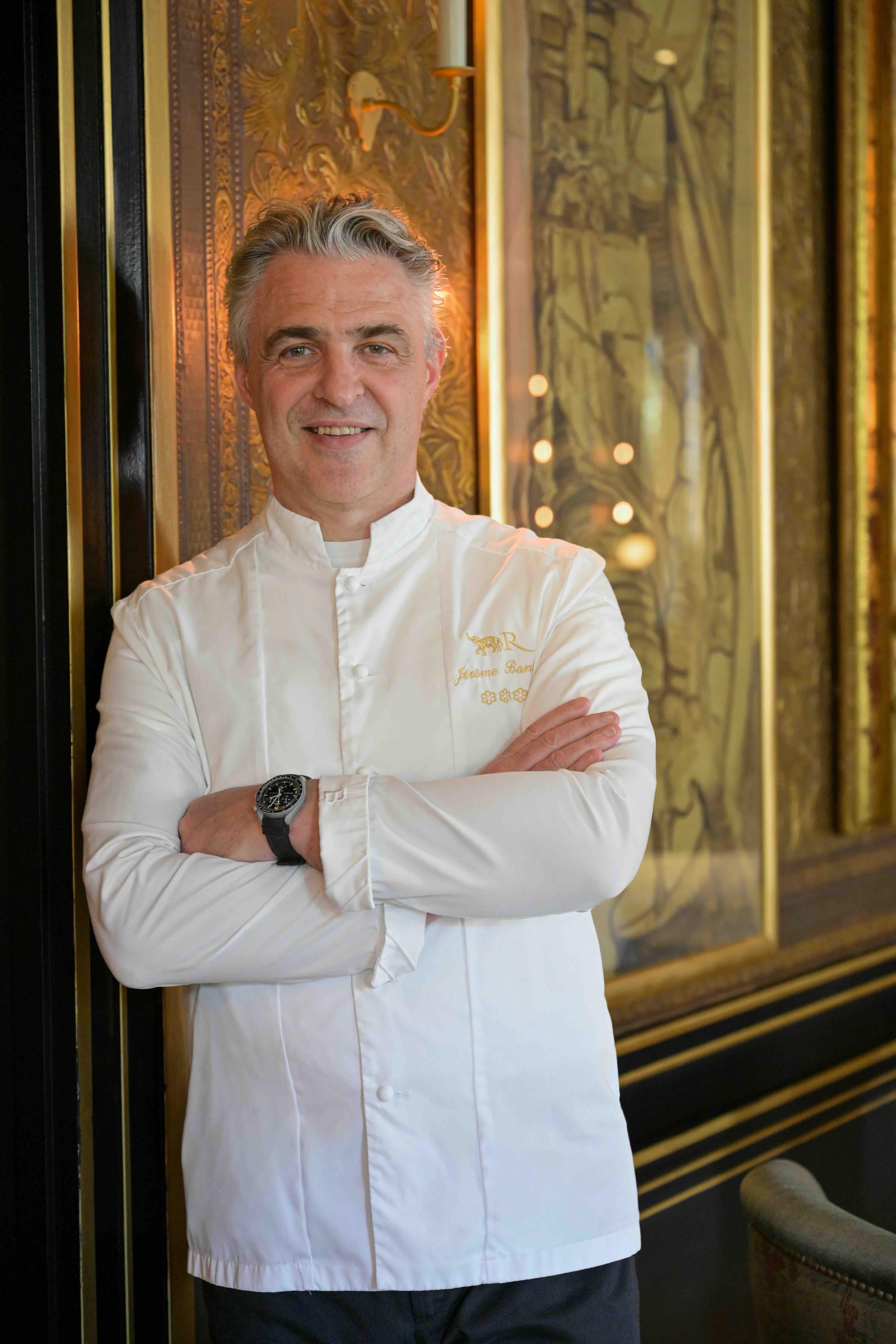 Le chef Jérôme Banctel au restaurant 3 étoiles Le Gabriel © LiveandShoot26