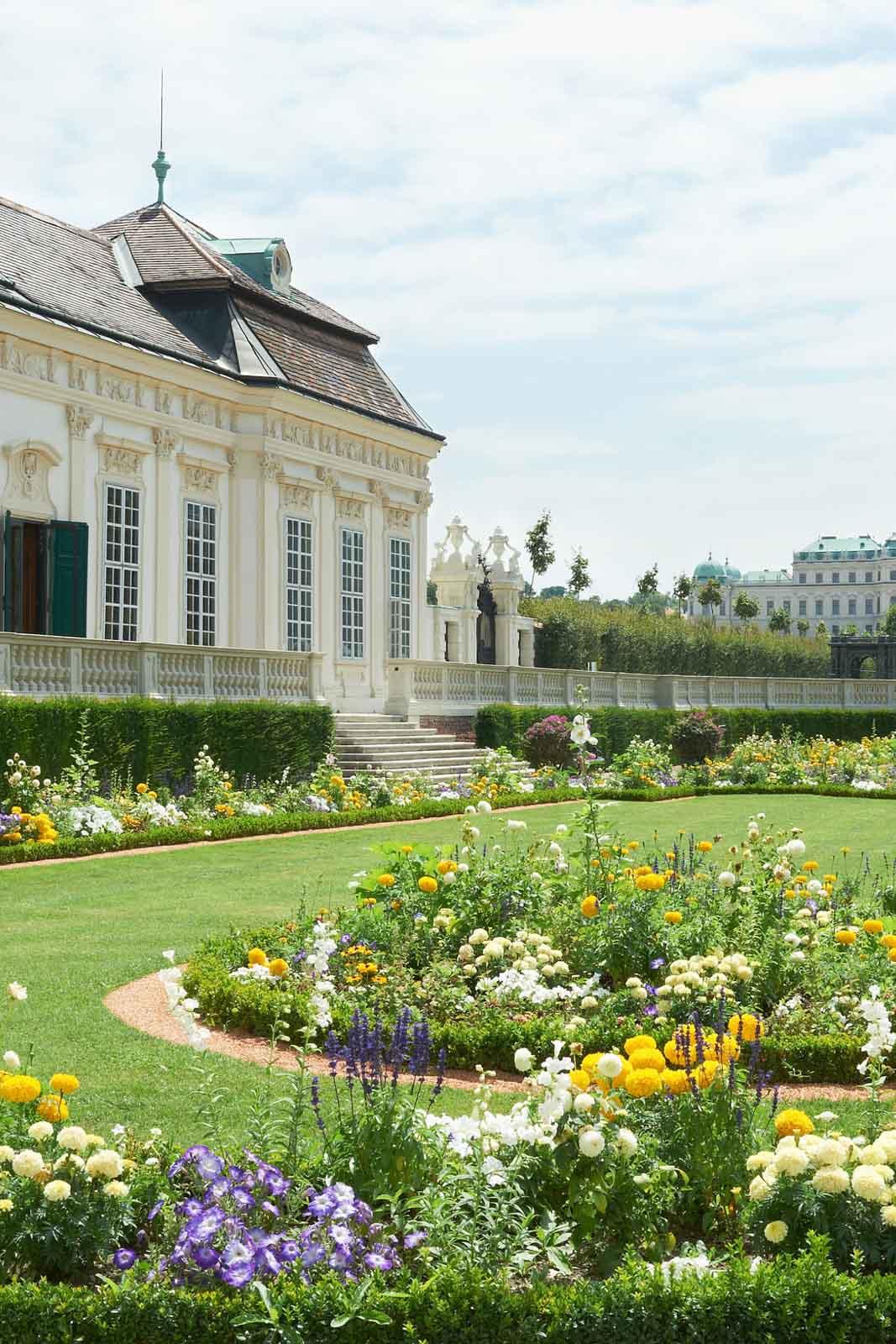 Kammergarten Belvedere au printemps © Eva Würdinger