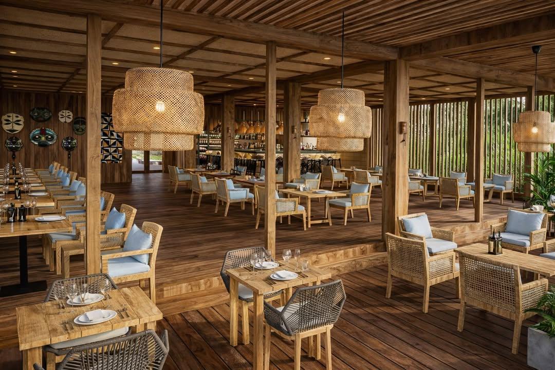 Un des restaurants du resort Kappa Senses Zanzibar © DR