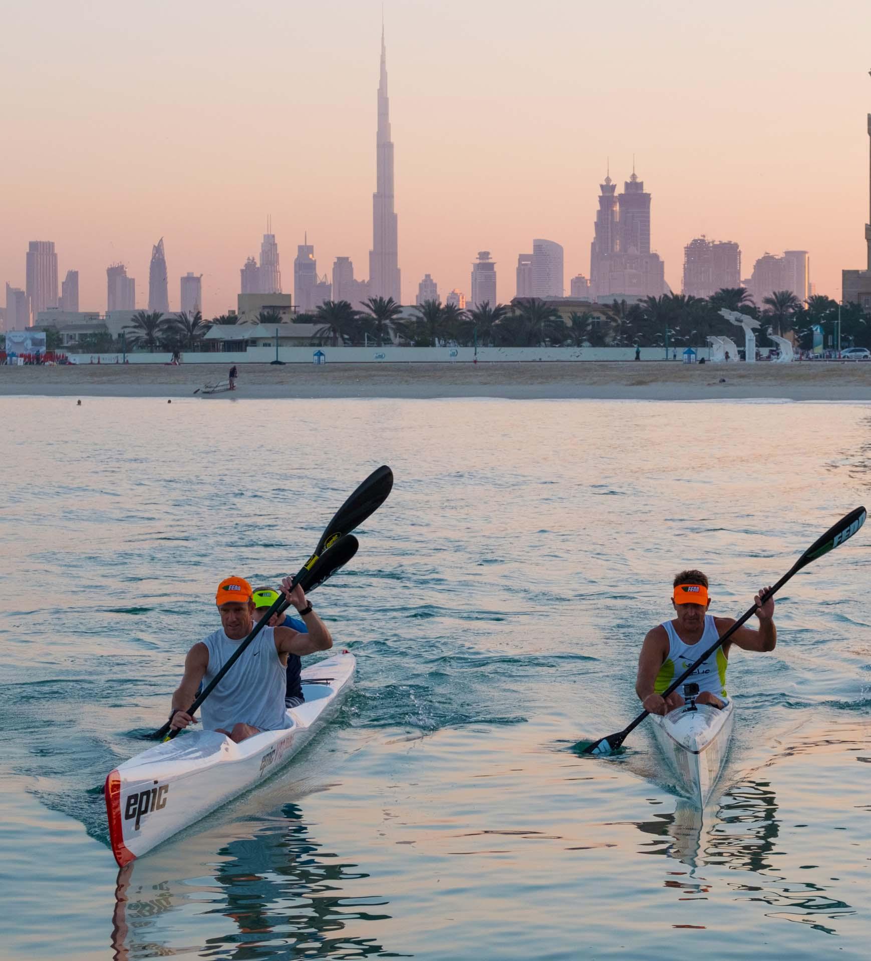 Kayak à Kite Beach © Visit Dubai