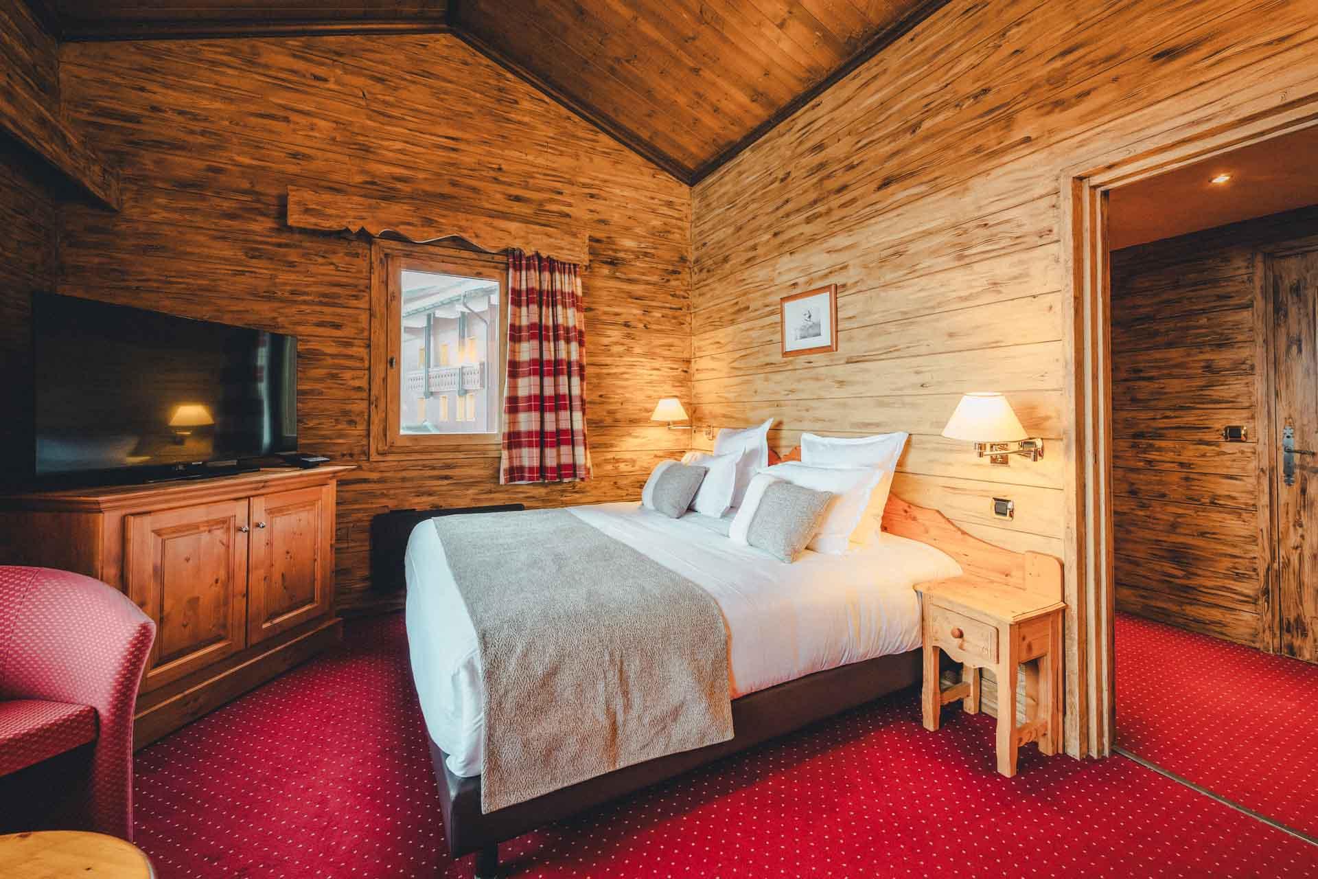 Chambre @Hôtel Mont Vallon