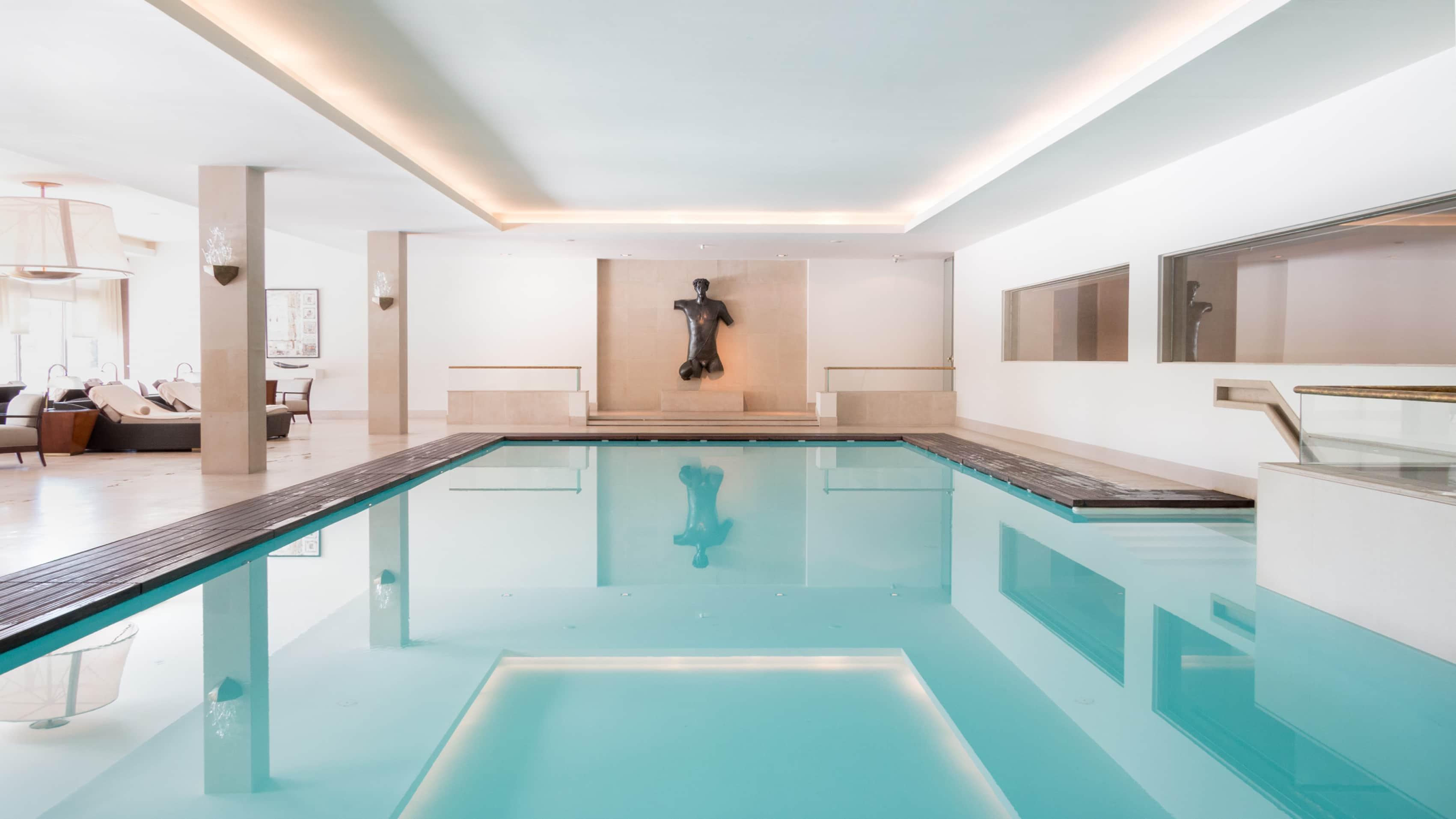 L’espace bien-être de l’hôtel-spa à Lisbonne © Four Seasons