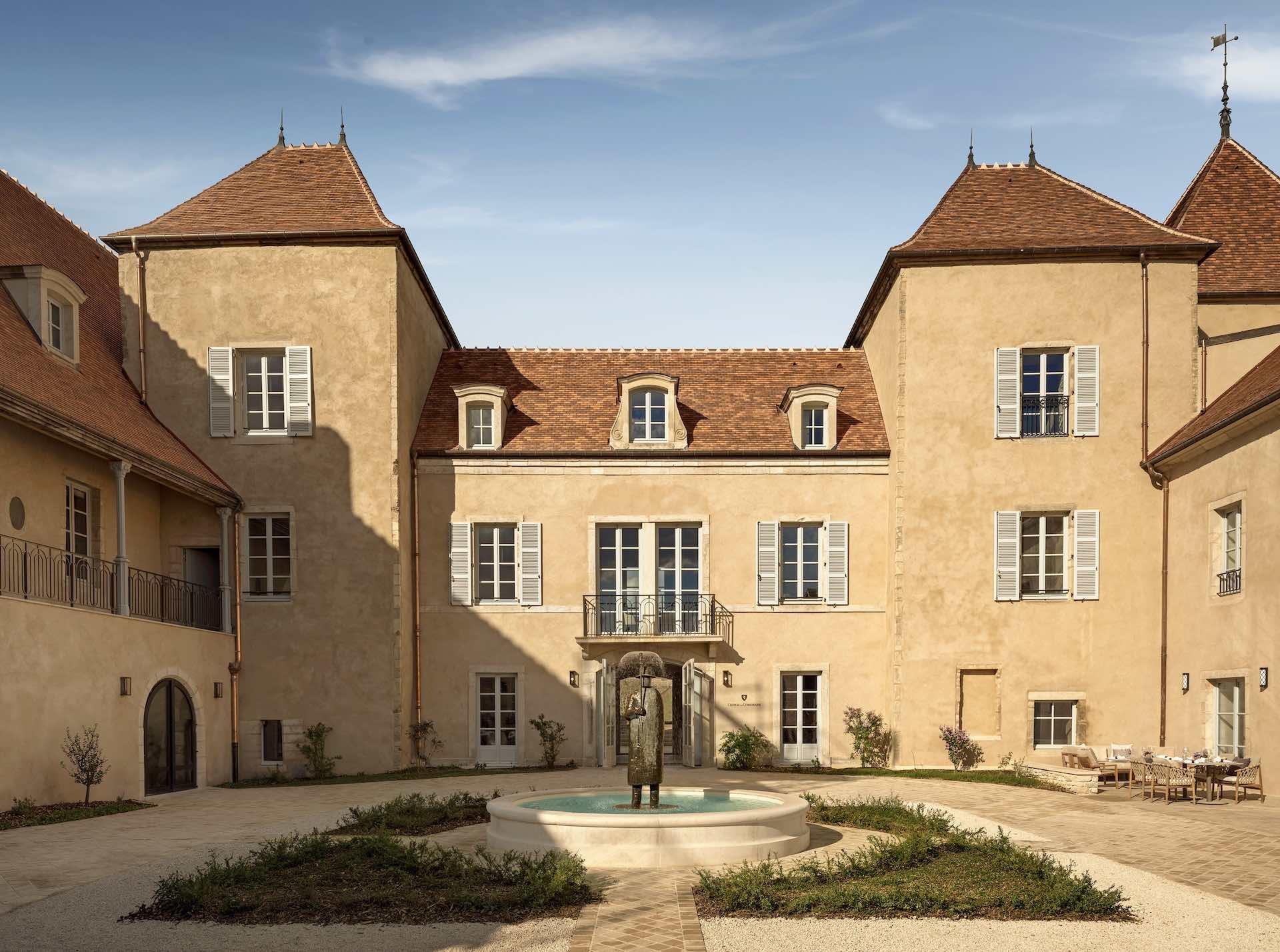 Le Château de la Commaraine en Bourgogne © DR