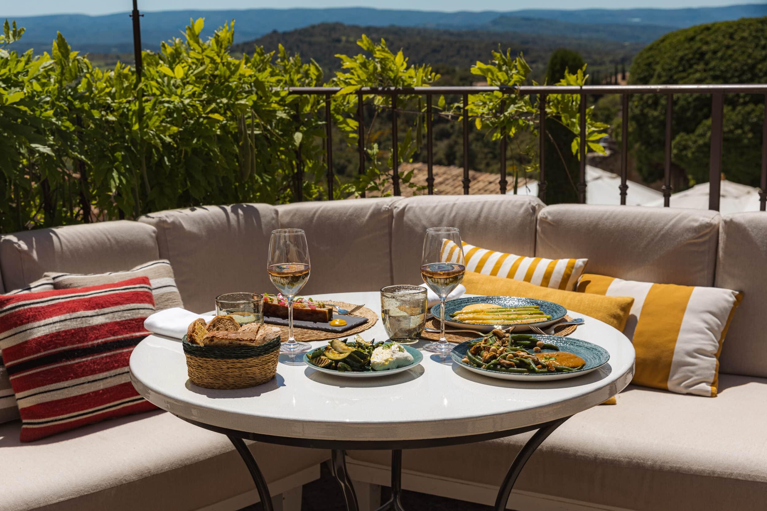 La Table du Ventoux, restaurant à l’hôtel en Provence © Crillon le Brave