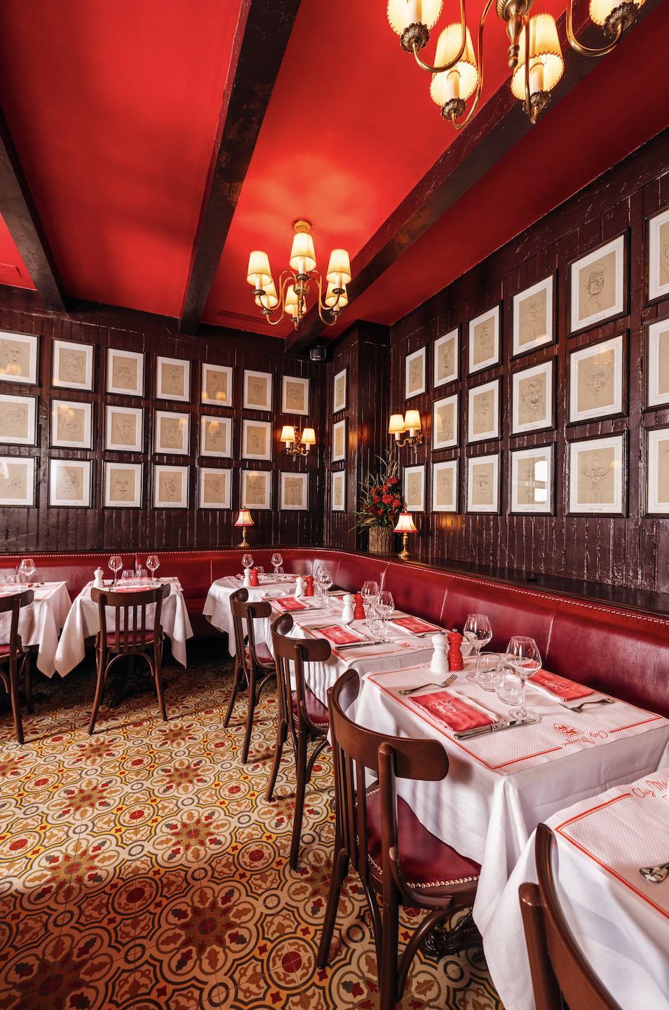 La salle du restaurant Chez Miocque © The Travel Buds